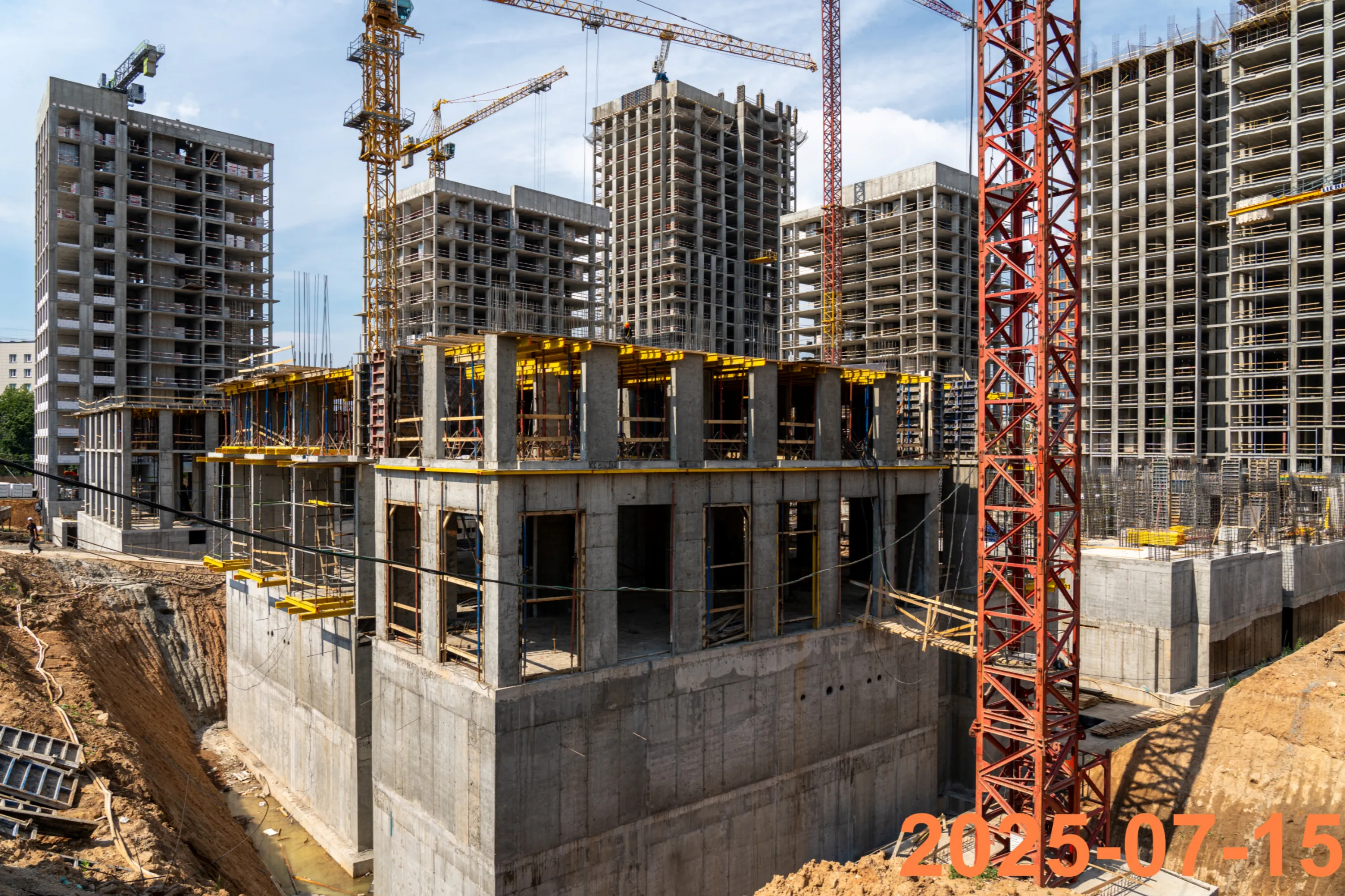 ЖК Матвеевский парк ход строительства