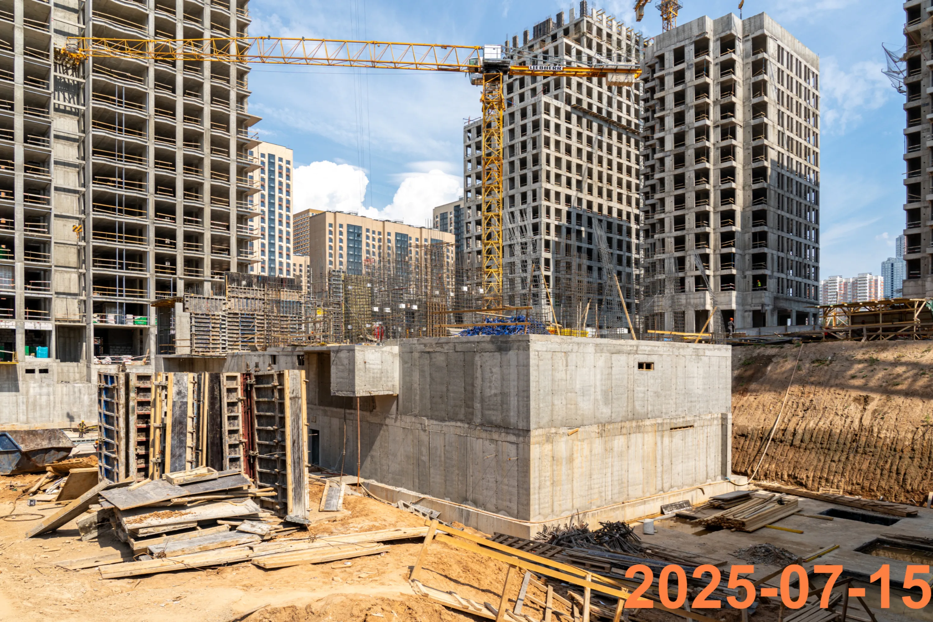 ЖК Матвеевский парк ход строительства