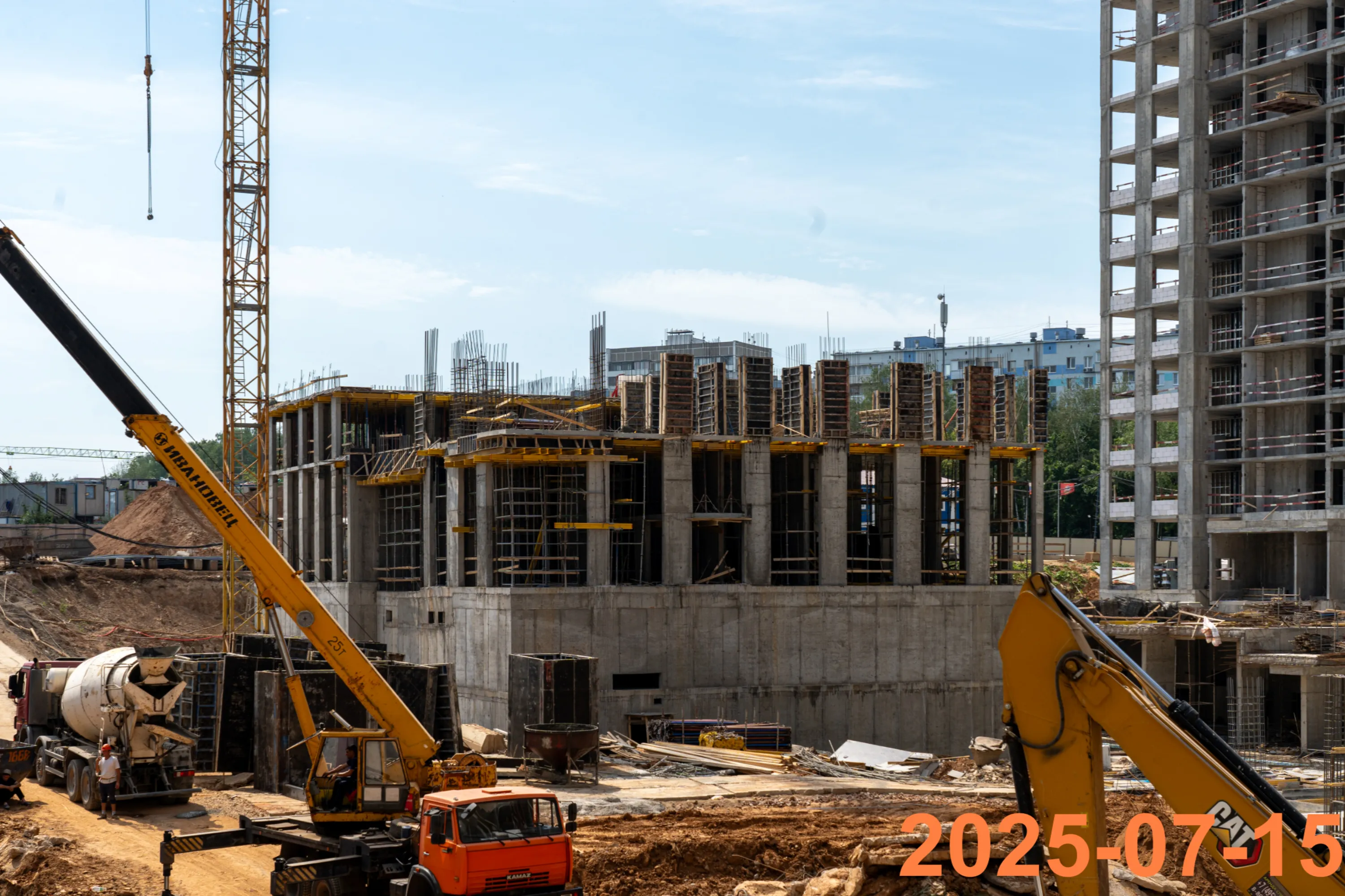 ЖК Матвеевский парк ход строительства