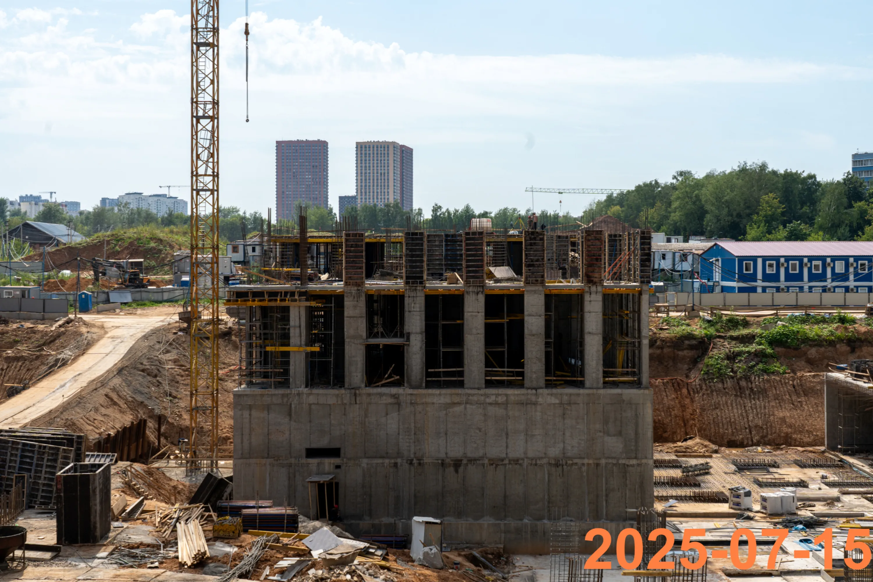 ЖК Матвеевский парк ход строительства