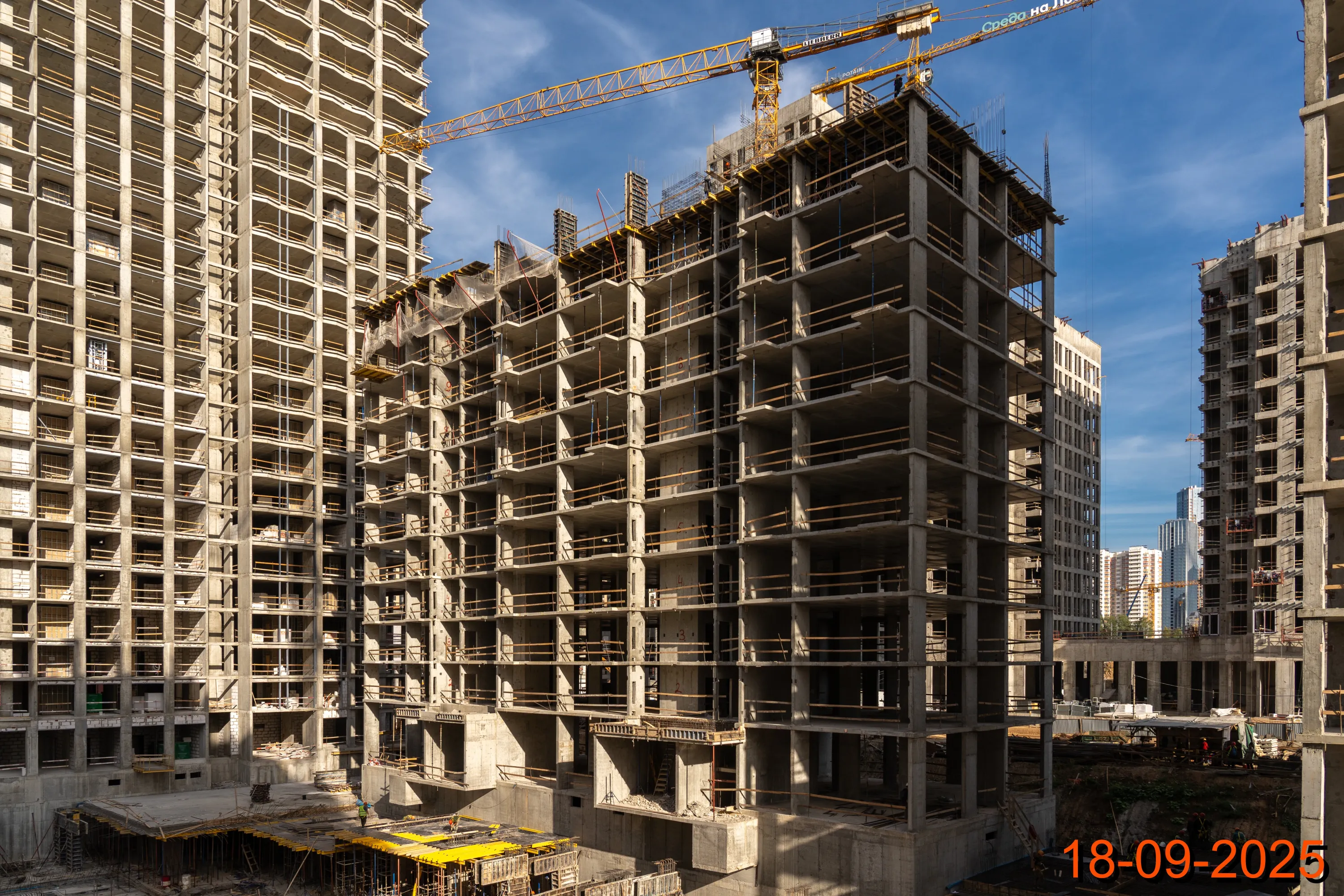 ЖК Матвеевский парк ход строительства