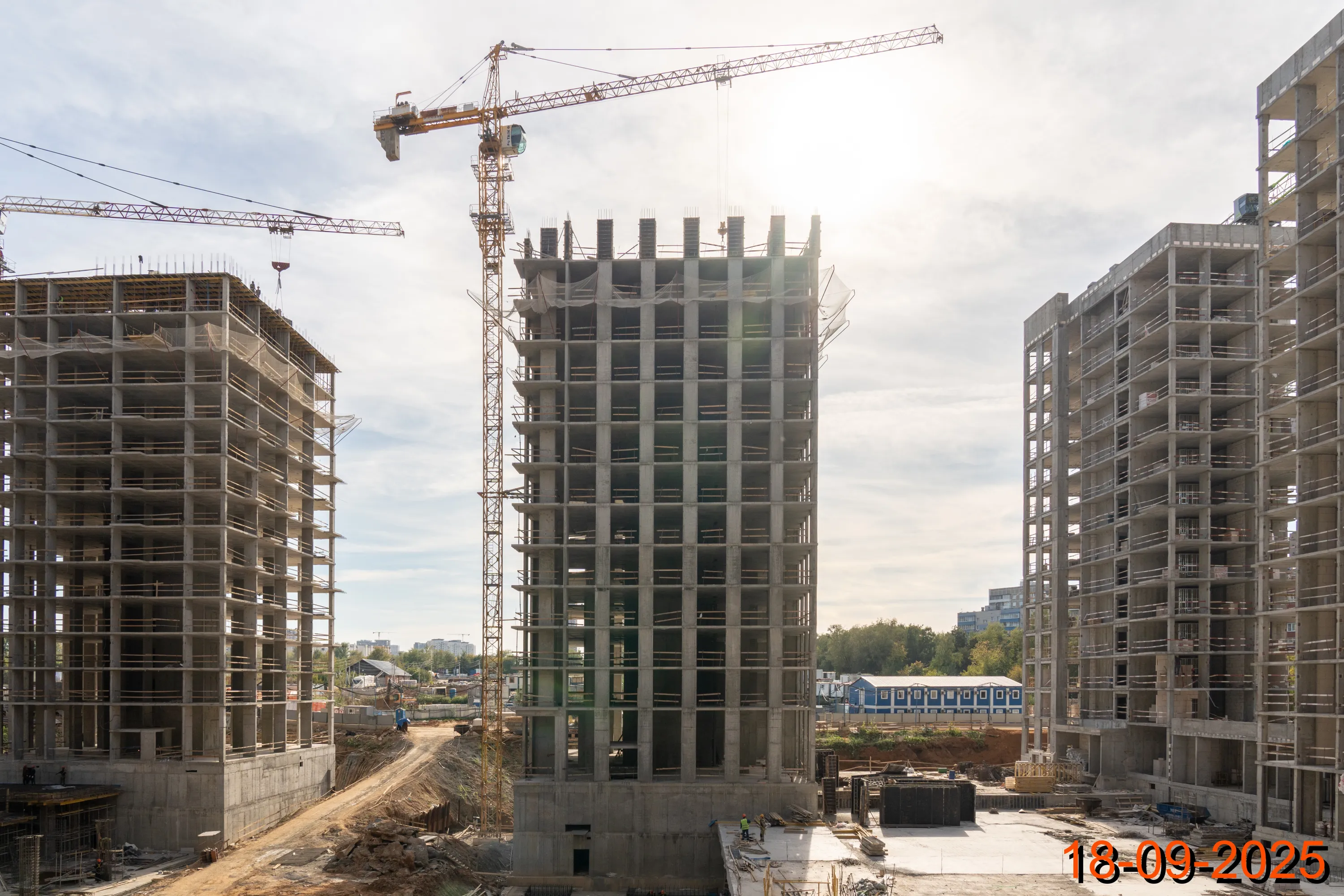 ЖК Матвеевский парк ход строительства