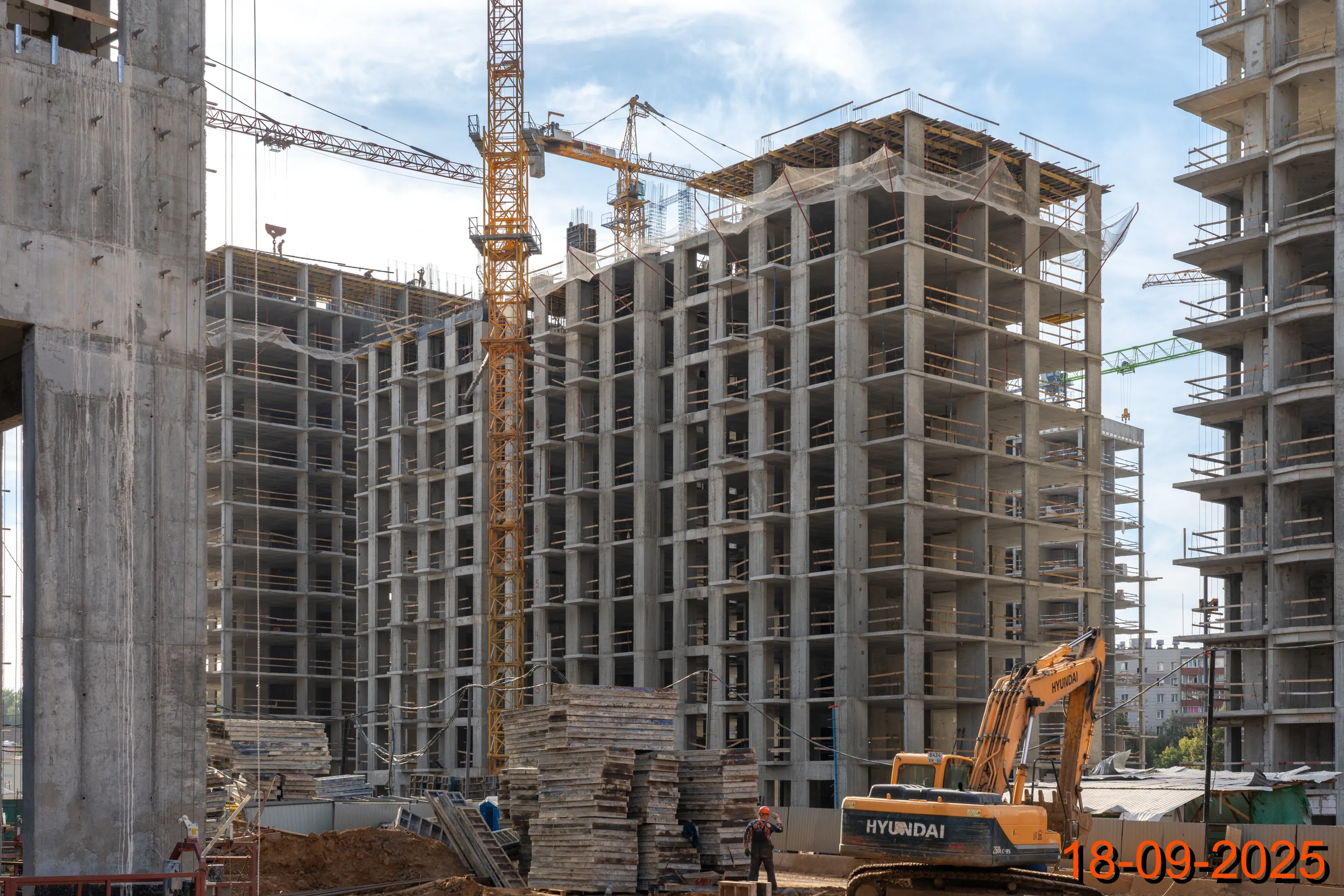 ЖК Матвеевский парк ход строительства