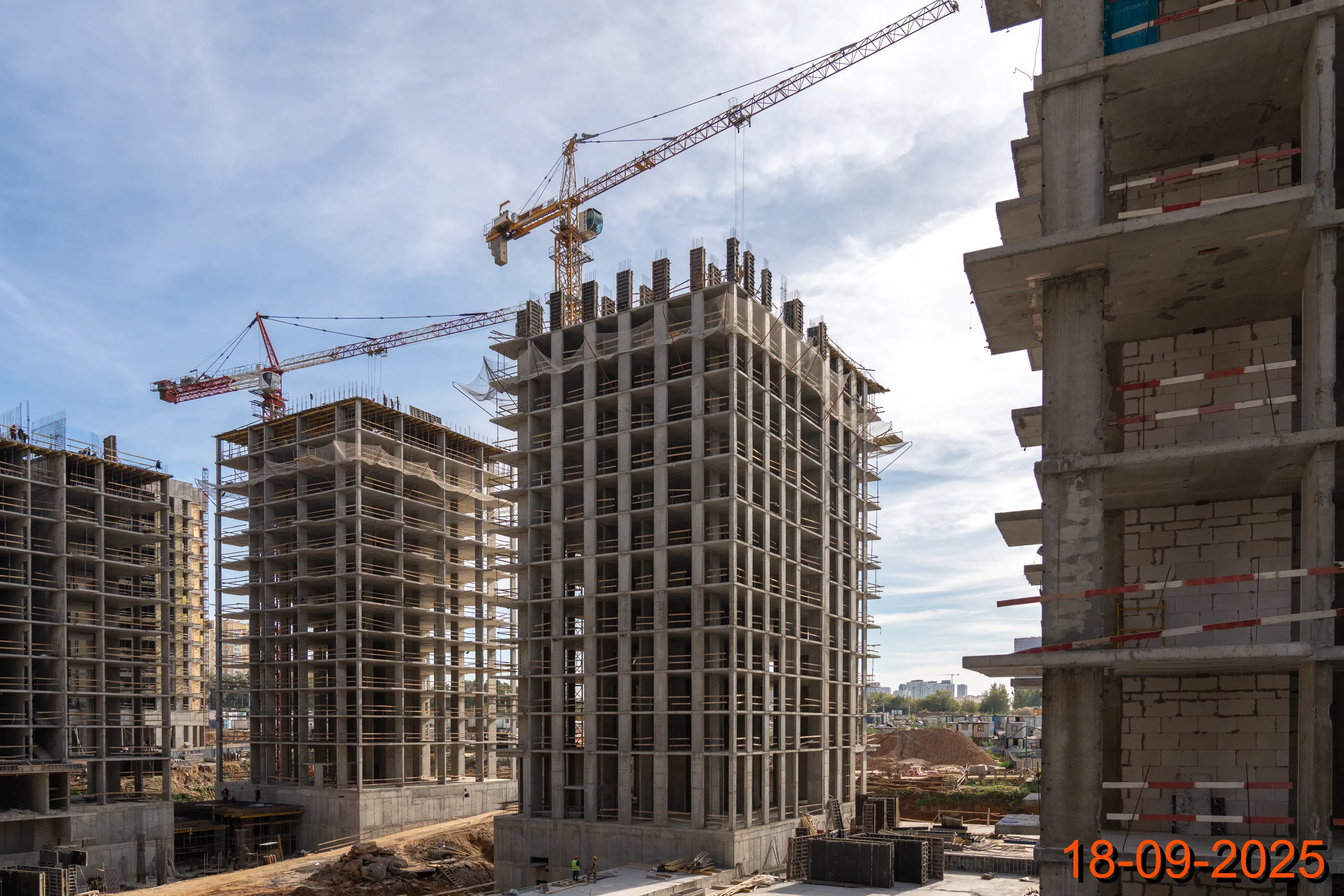 ЖК Матвеевский парк ход строительства
