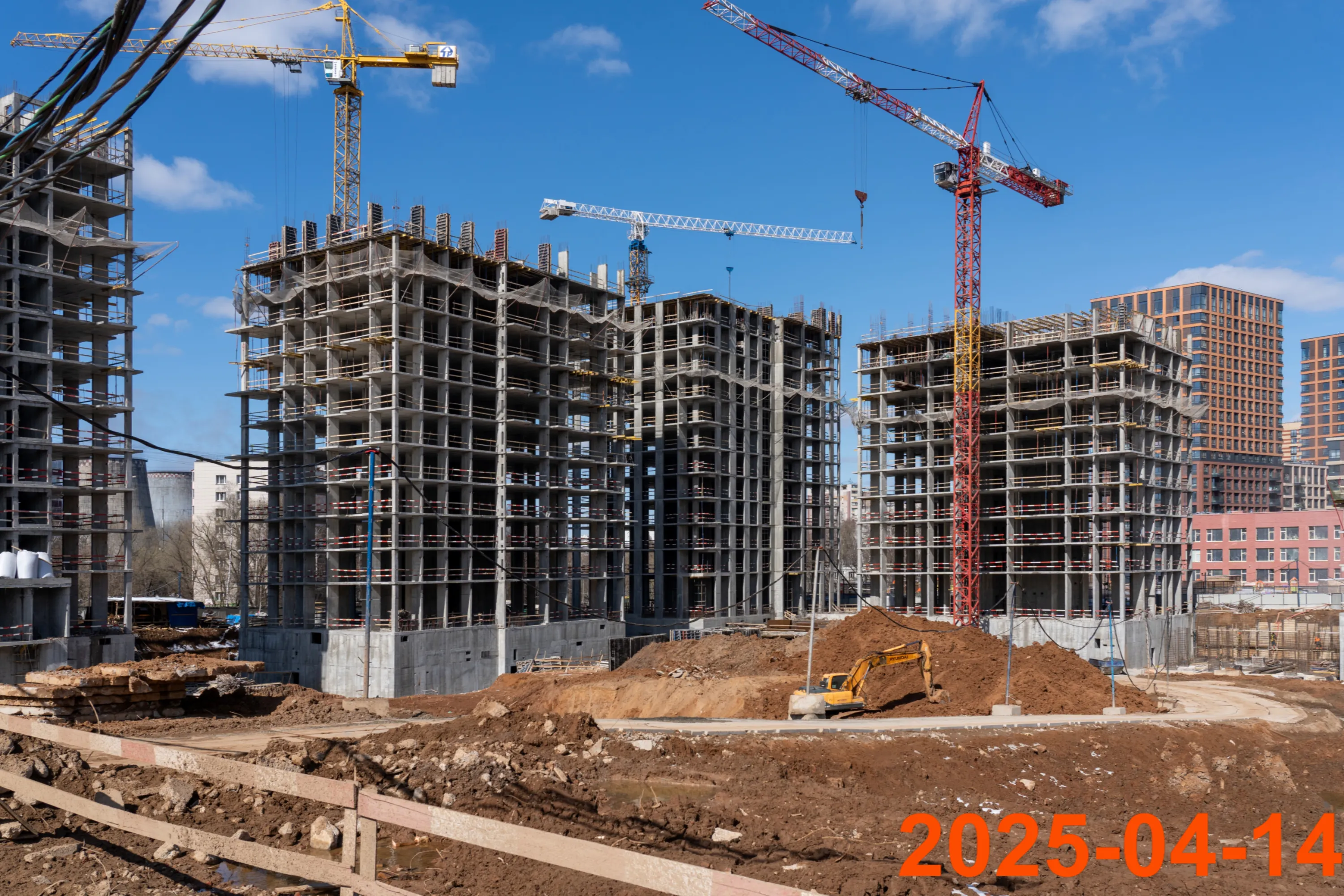 ЖК Матвеевский парк ход строительства