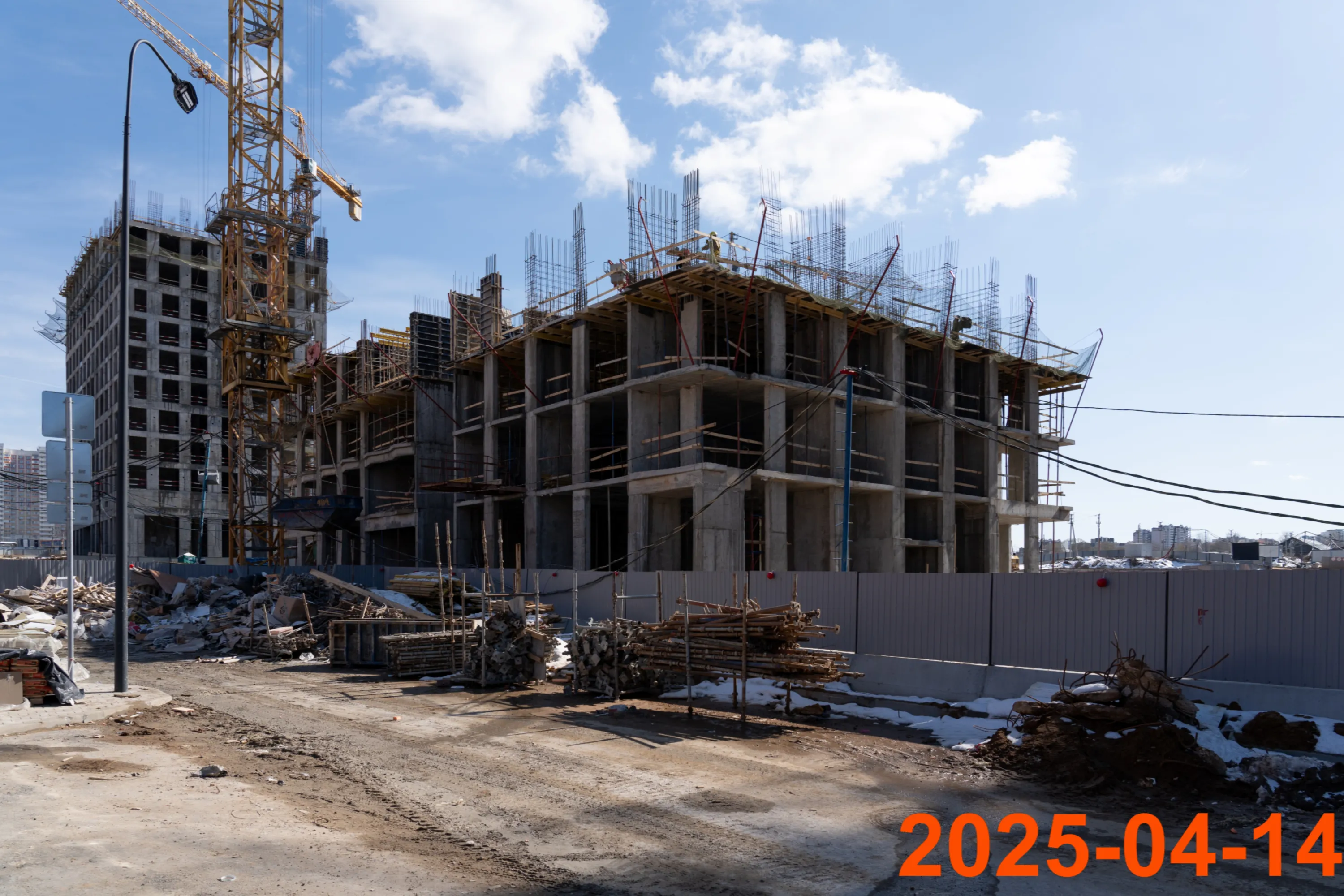 ЖК Матвеевский парк ход строительства