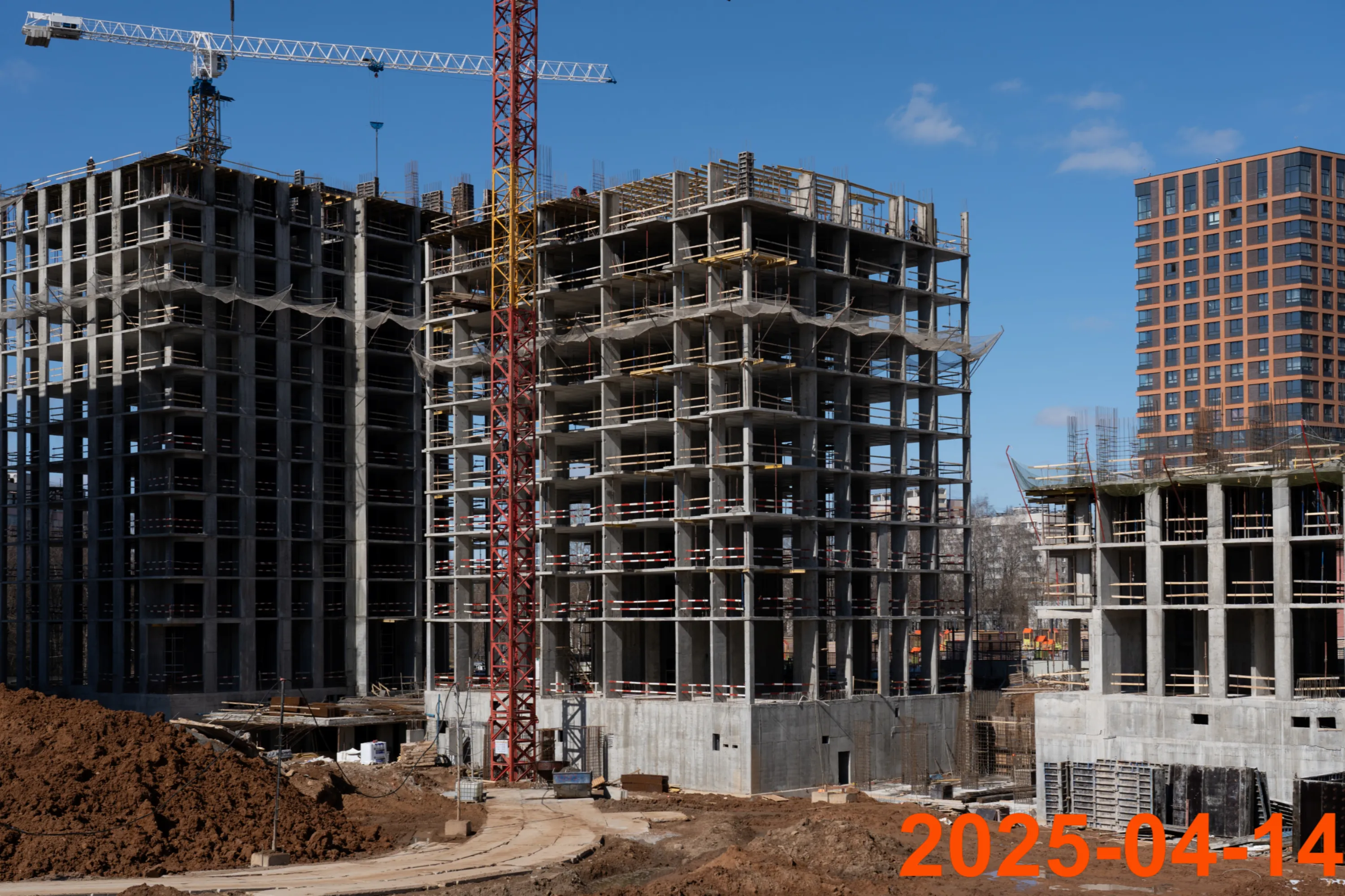 ЖК Матвеевский парк ход строительства