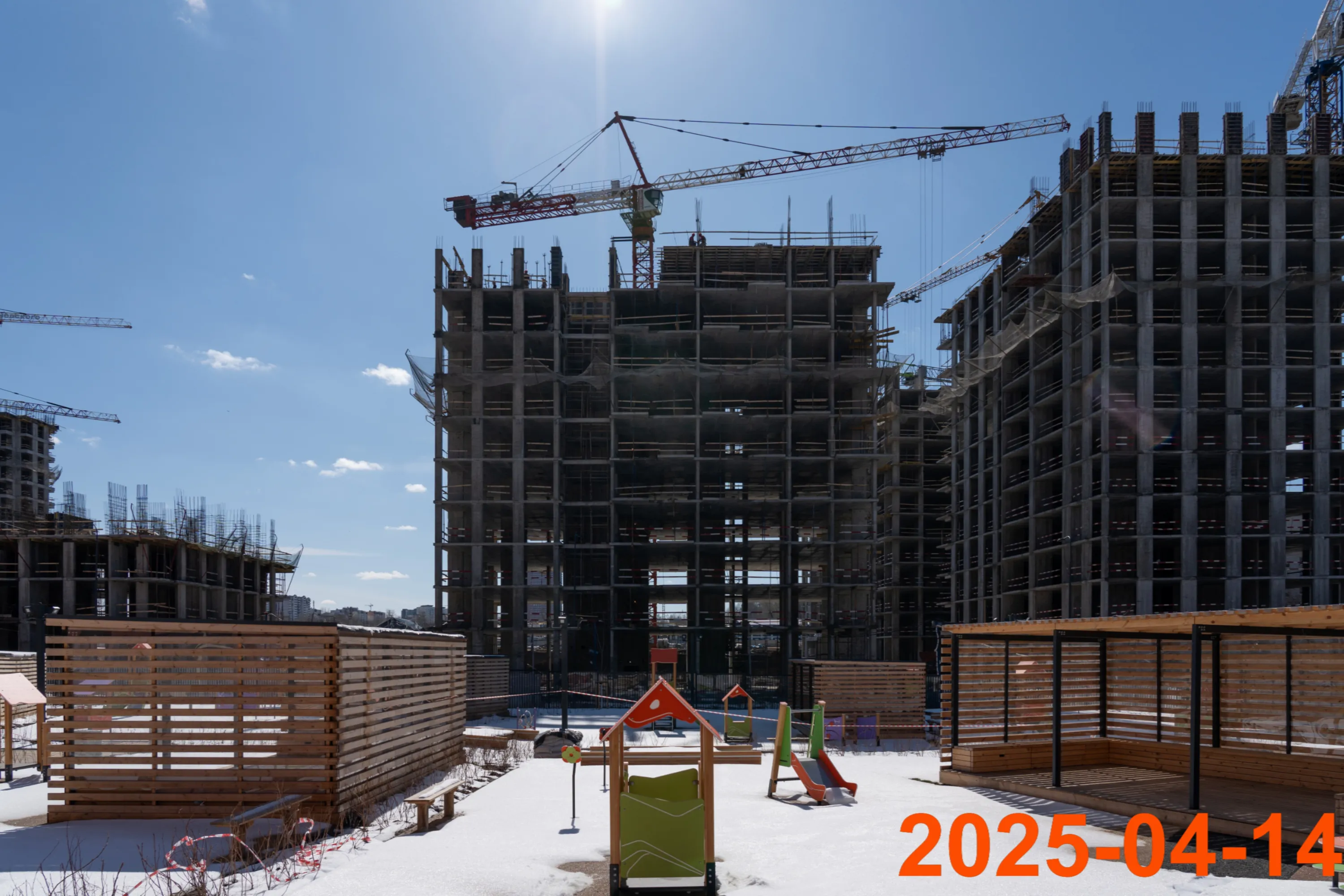 ЖК Матвеевский парк ход строительства