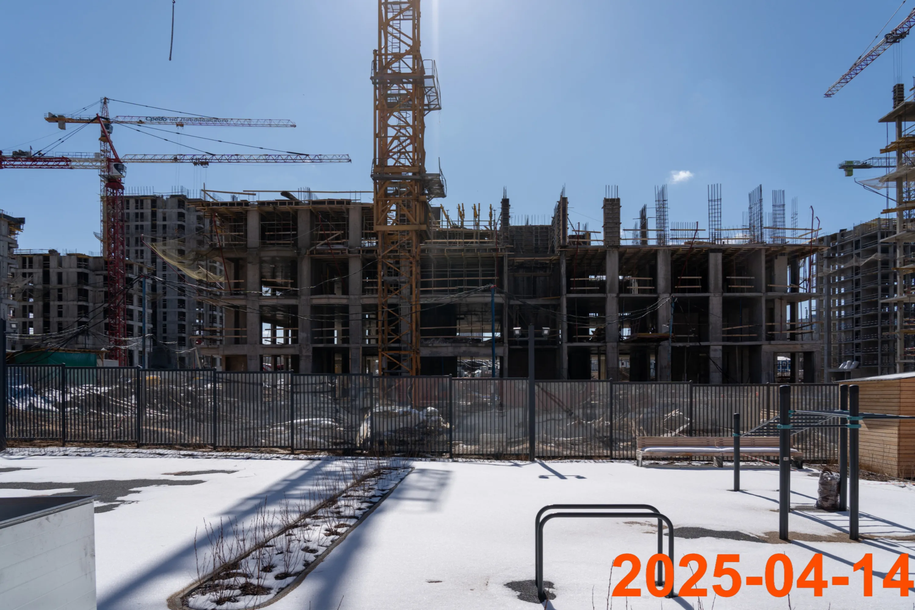 ЖК Матвеевский парк ход строительства