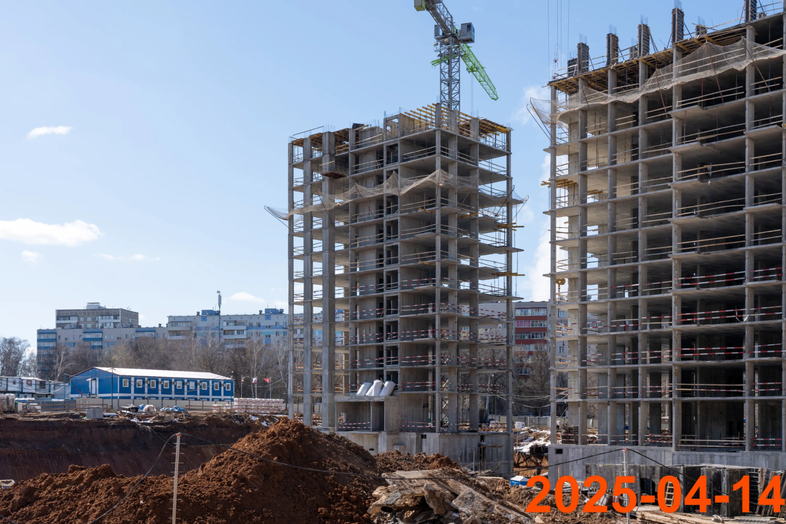 ЖК Матвеевский парк ход строительства