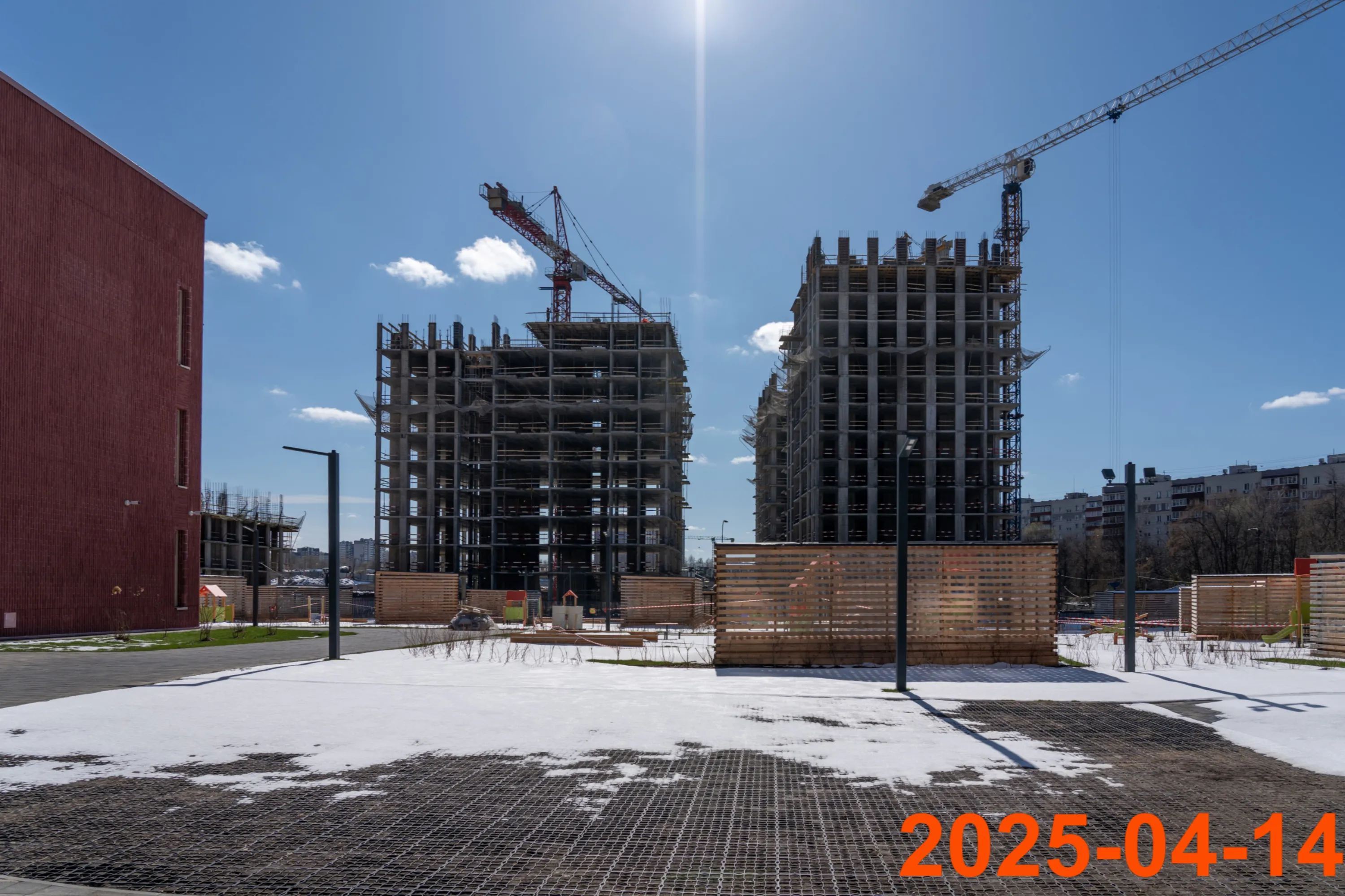 ЖК Матвеевский парк ход строительства