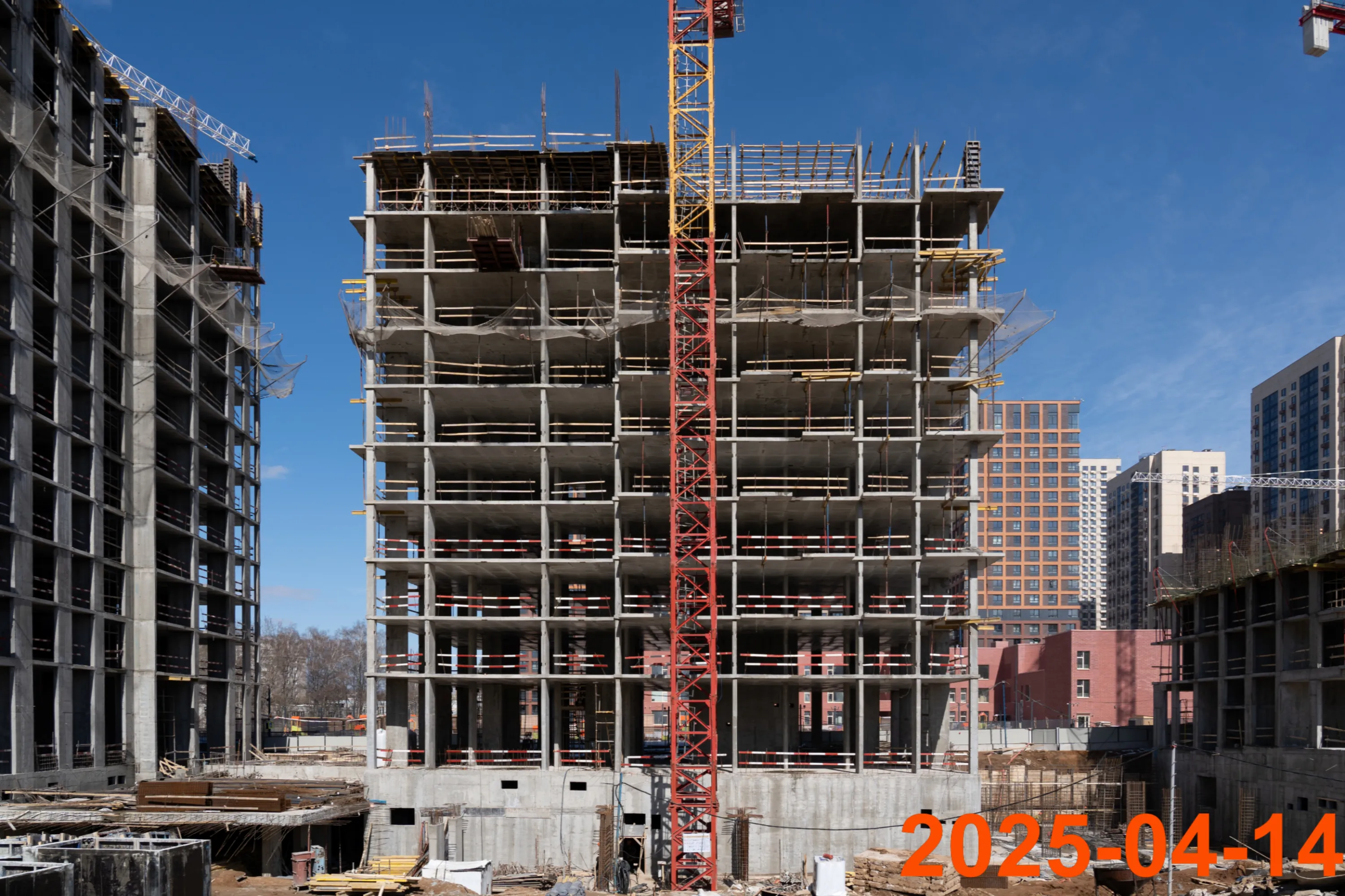 ЖК Матвеевский парк ход строительства