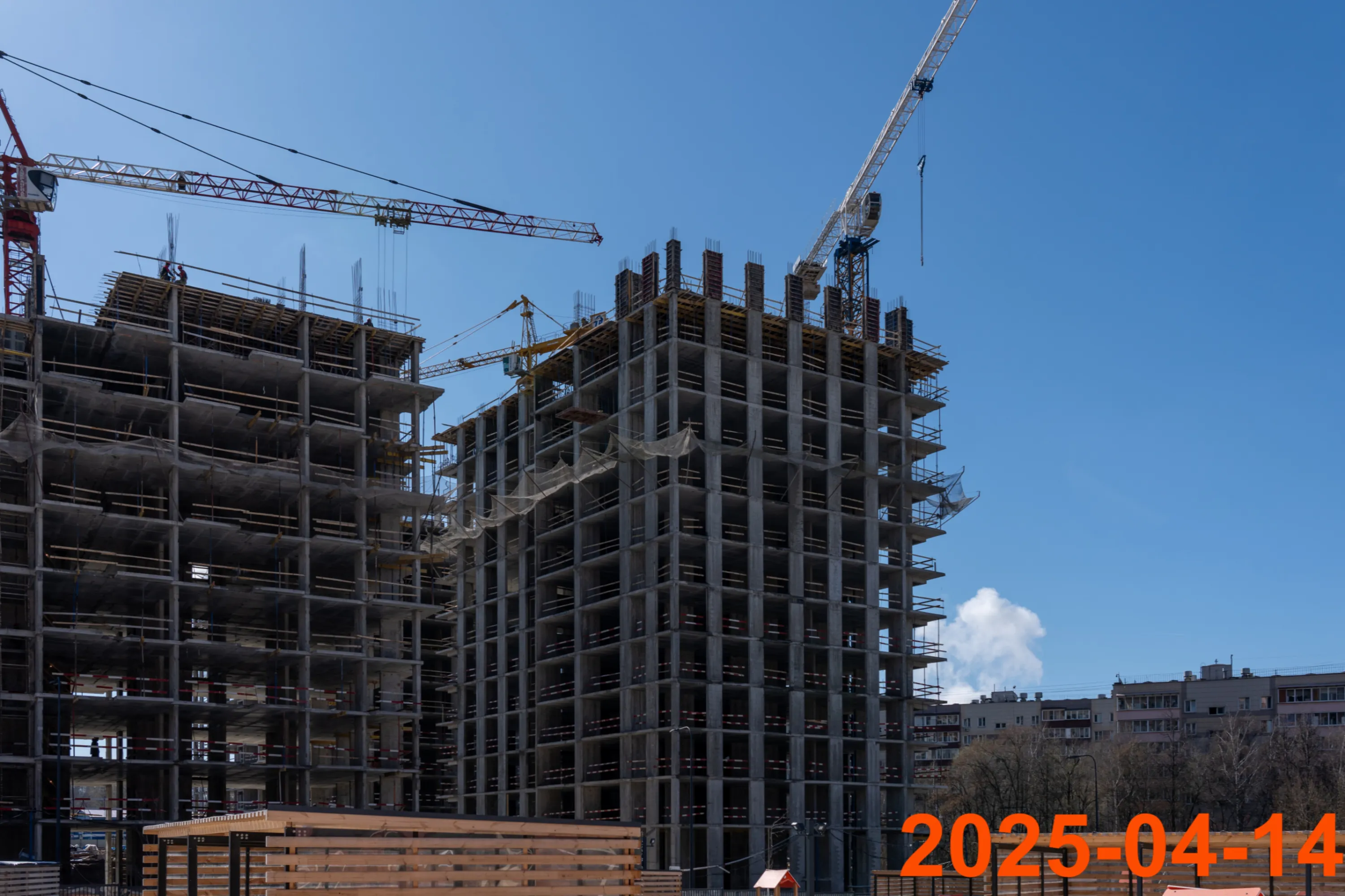 ЖК Матвеевский парк ход строительства