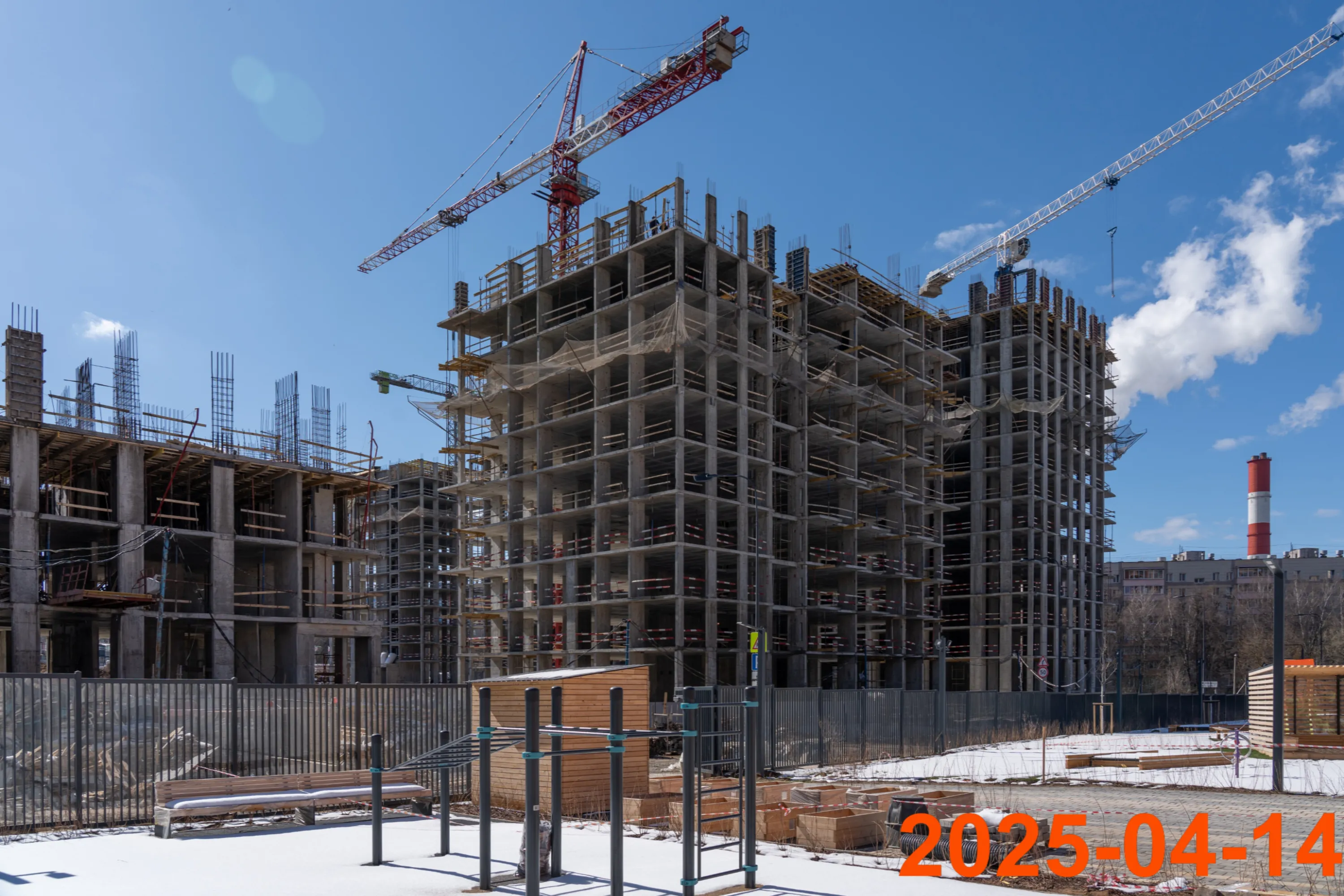 ЖК Матвеевский парк ход строительства