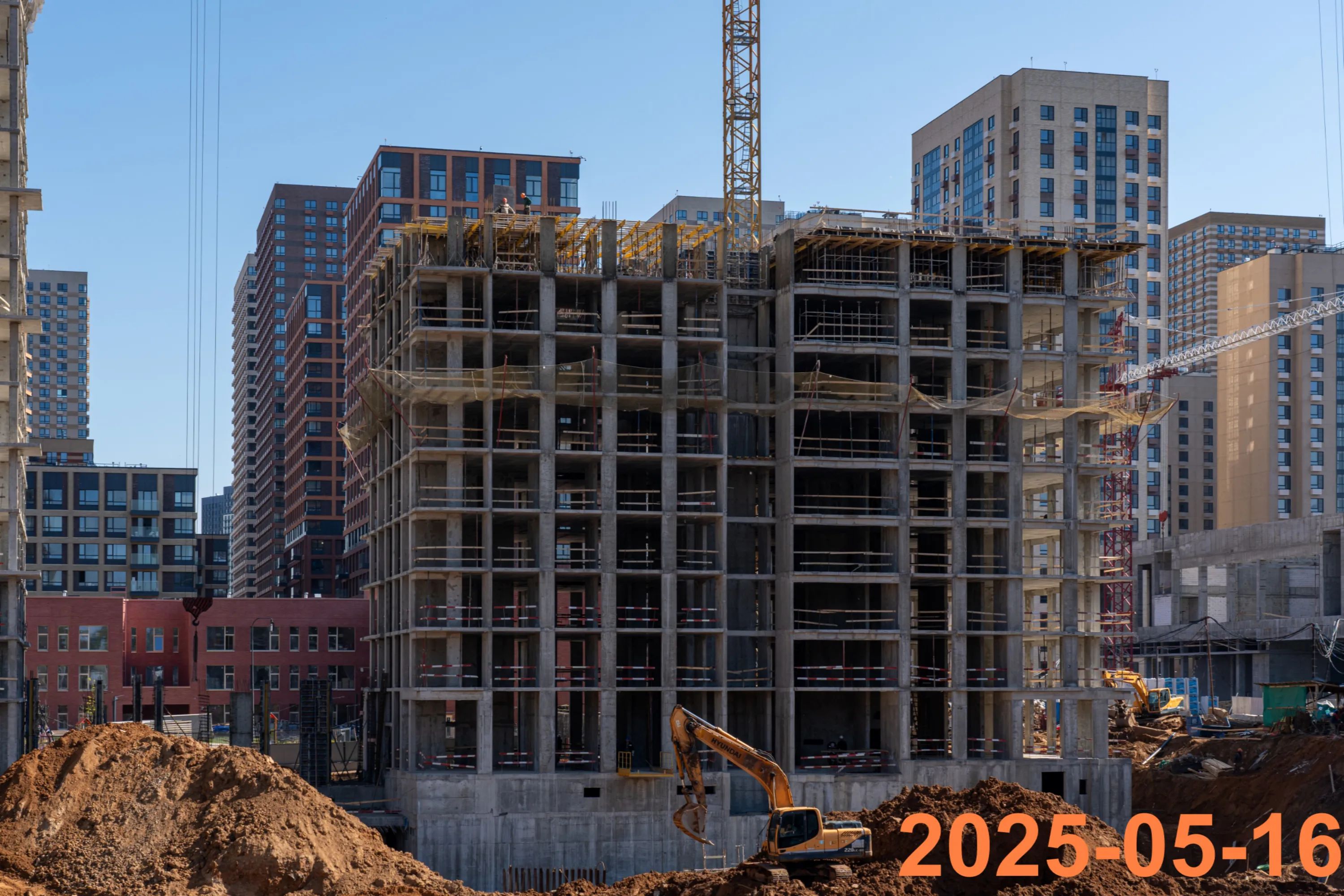 ЖК Матвеевский парк ход строительства