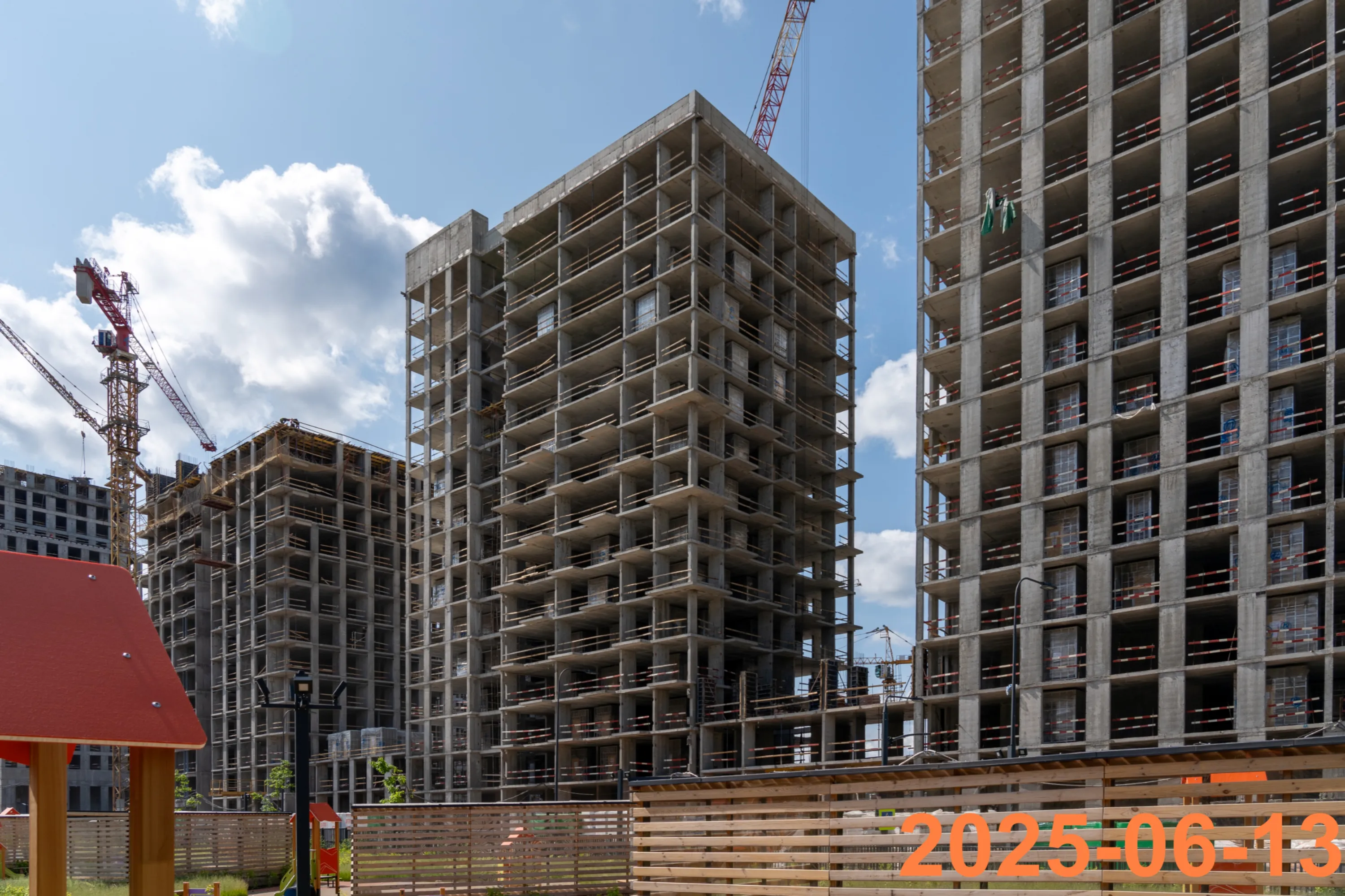 ЖК Матвеевский парк ход строительства