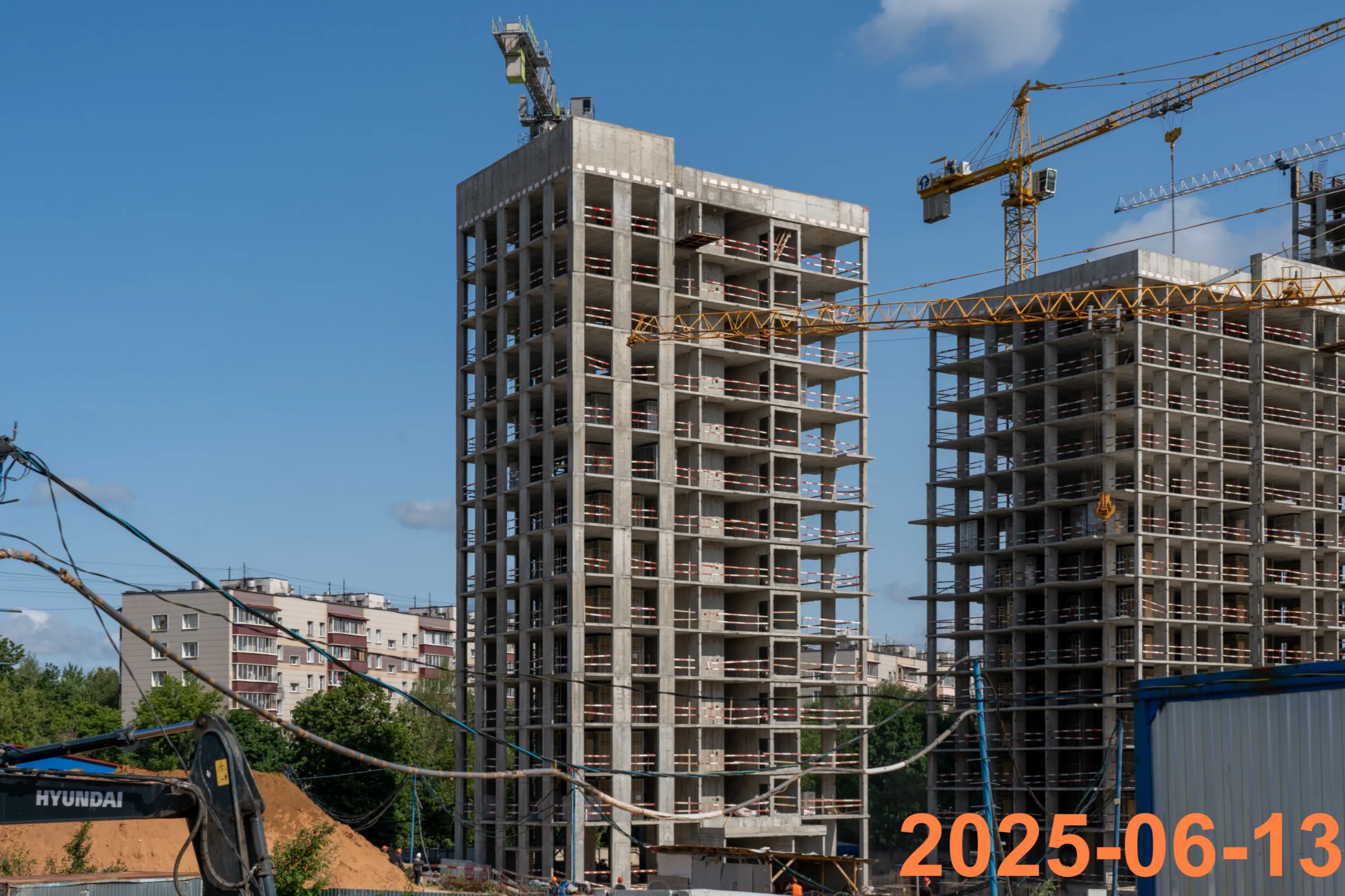 ЖК Матвеевский парк ход строительства