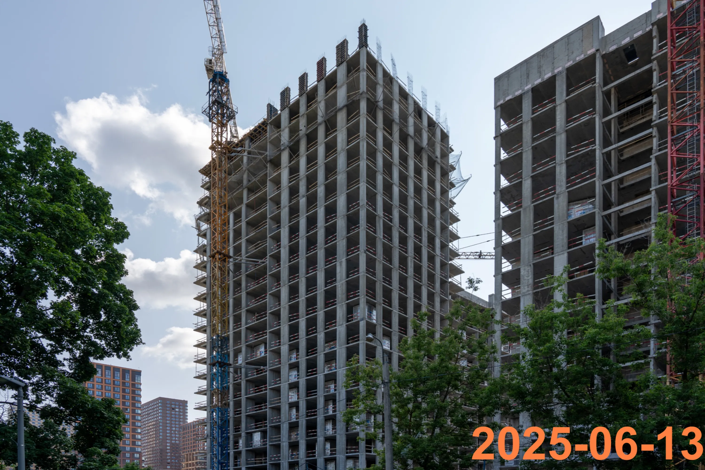 ЖК Матвеевский парк ход строительства