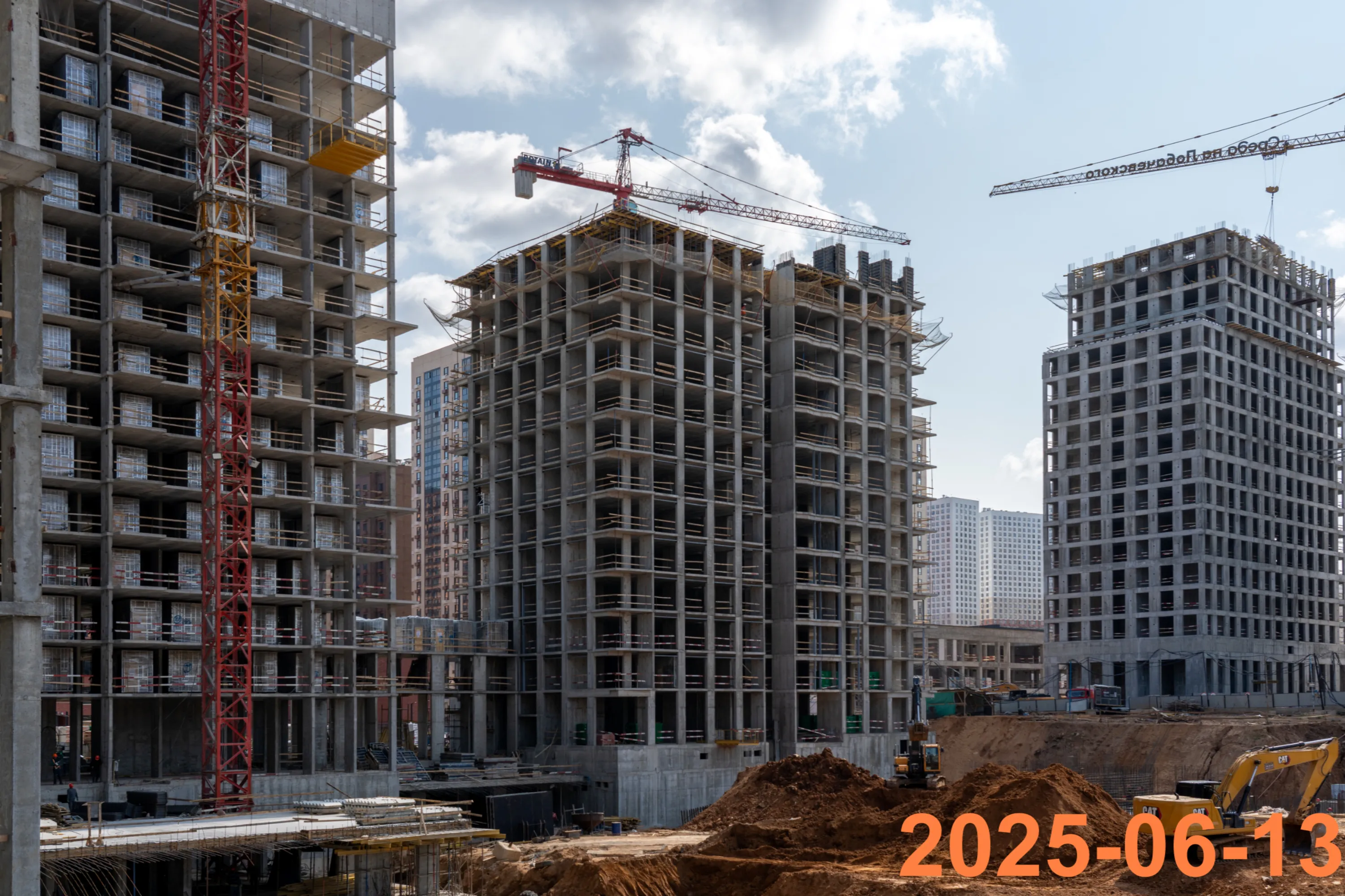 ЖК Матвеевский парк ход строительства