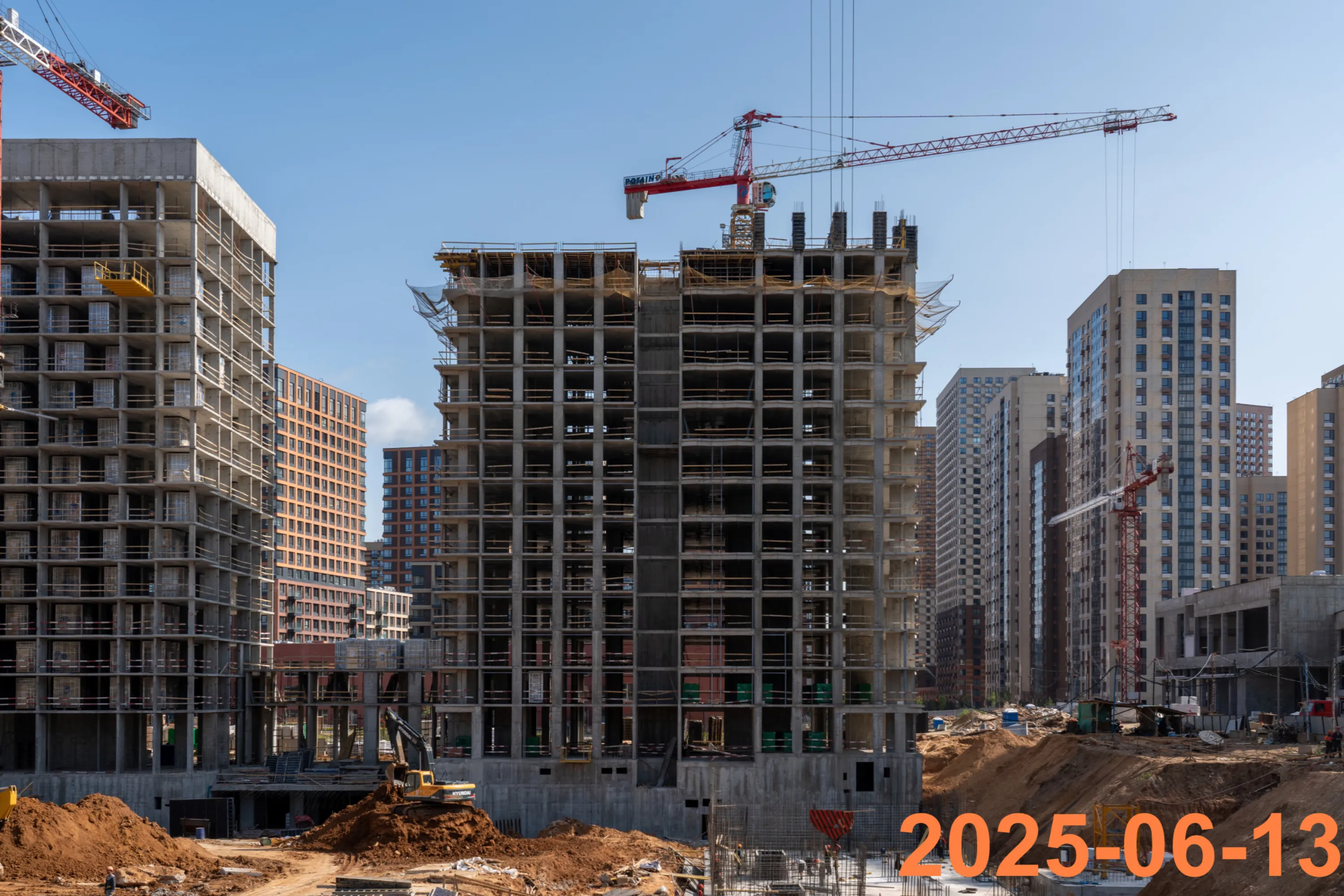 ЖК Матвеевский парк ход строительства