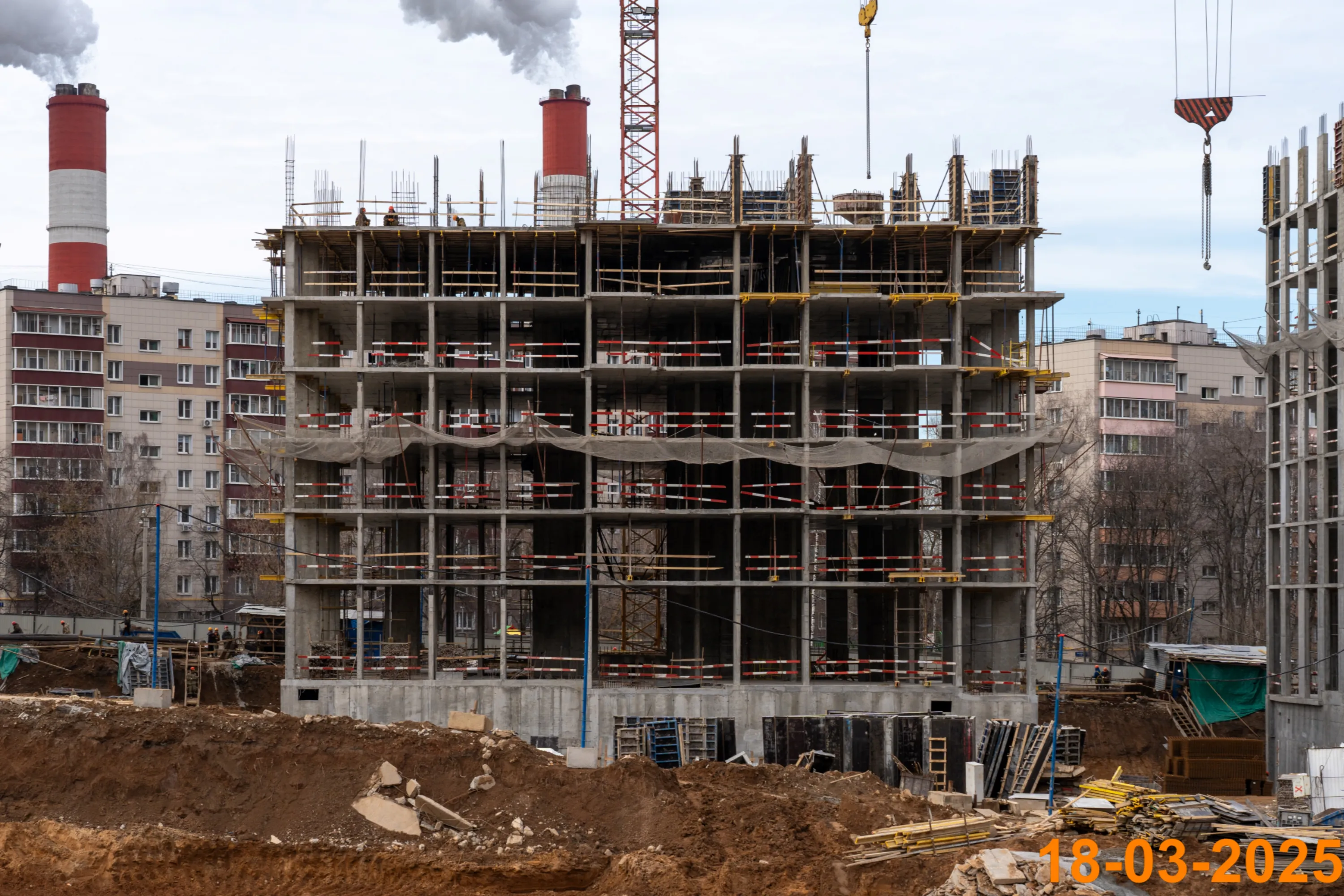 ЖК Матвеевский парк ход строительства