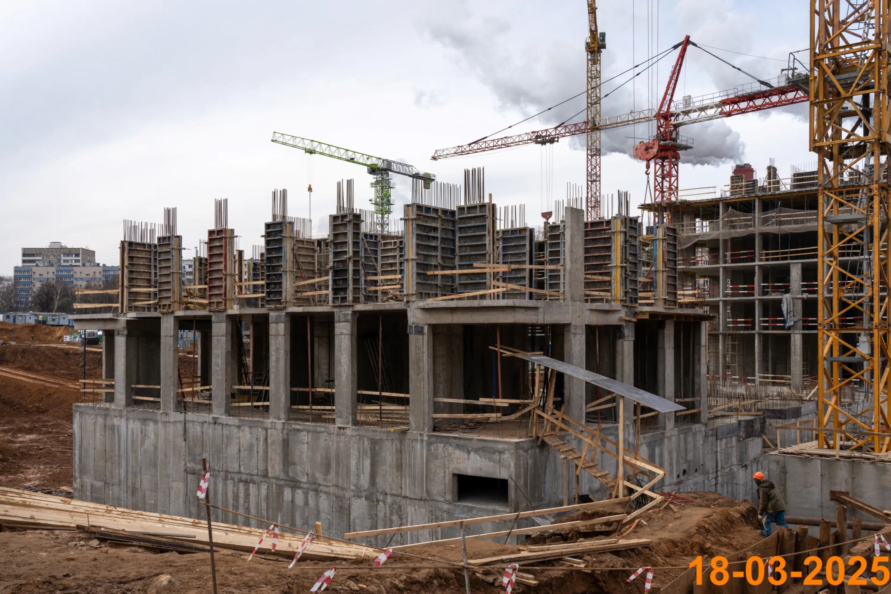 ЖК Матвеевский парк ход строительства
