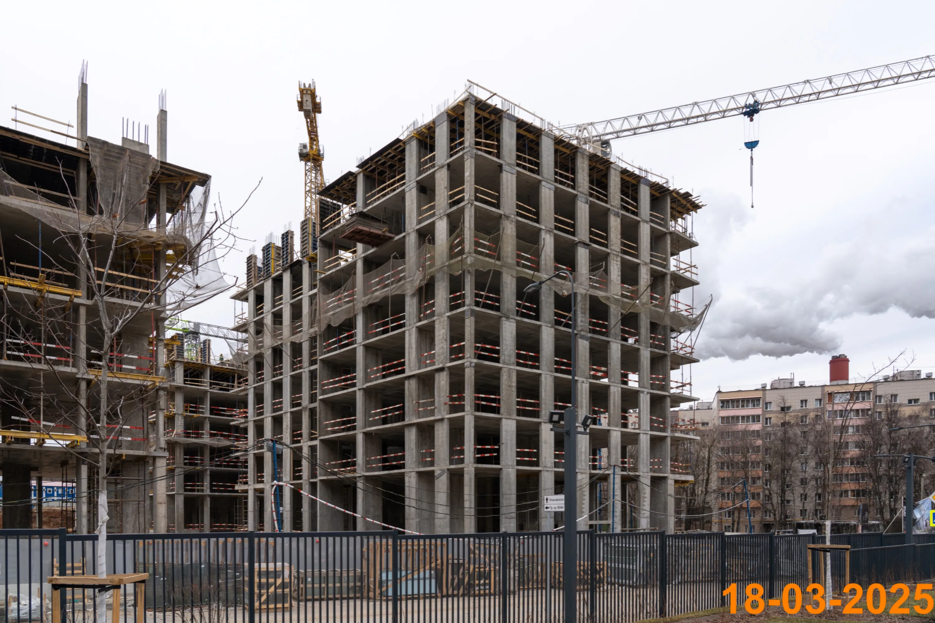 ЖК Матвеевский парк ход строительства