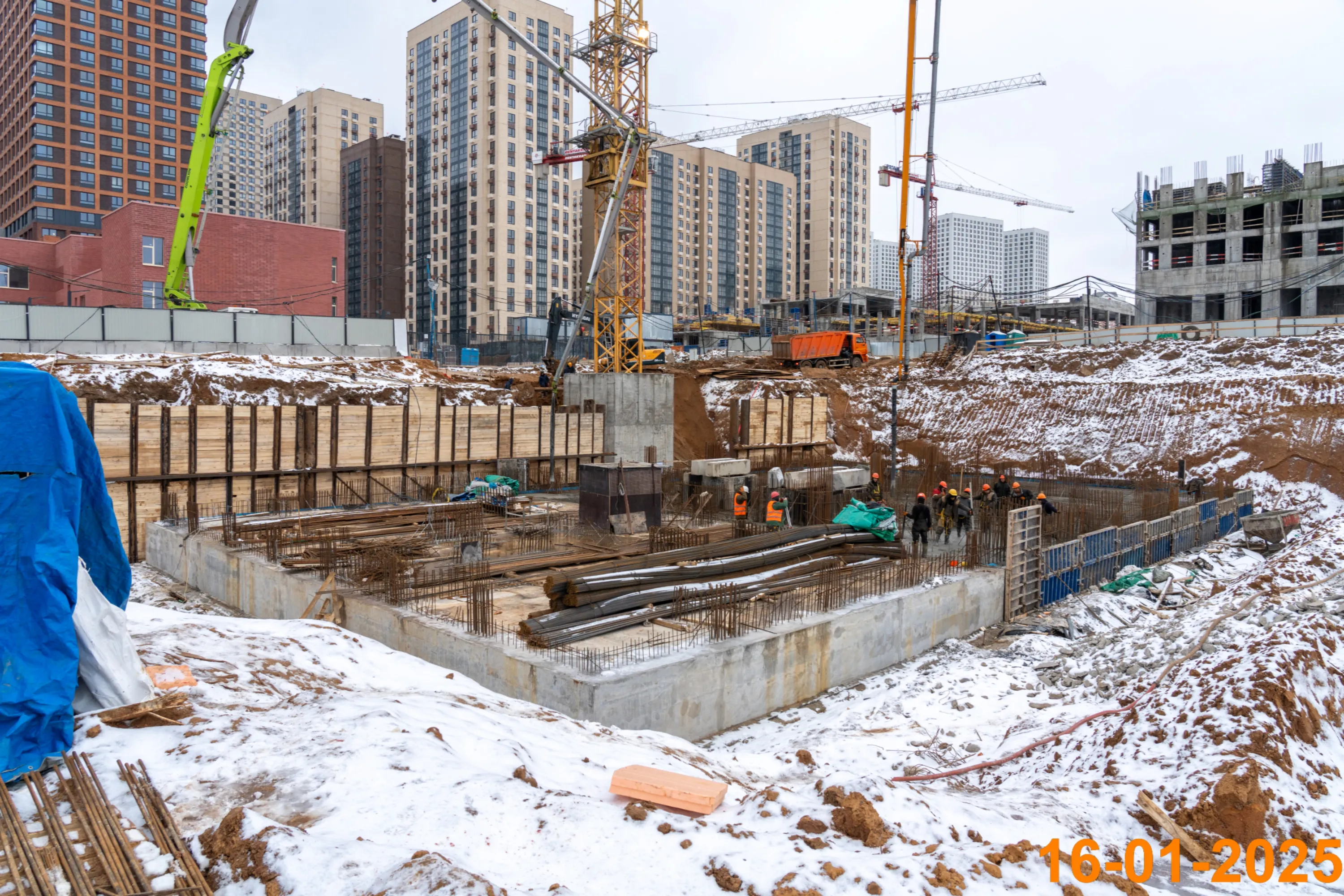 ЖК Матвеевский парк ход строительства