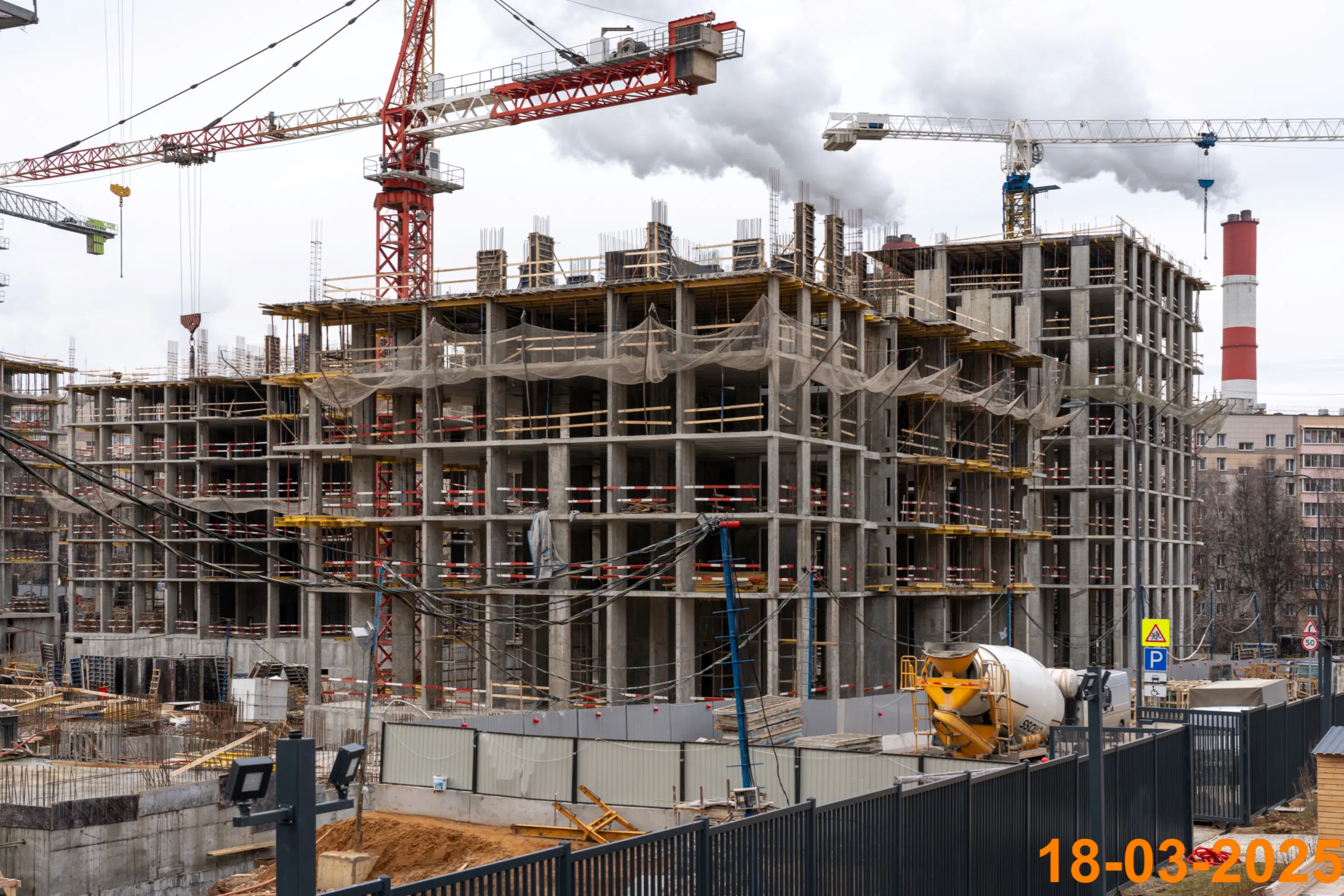 ЖК Матвеевский парк ход строительства