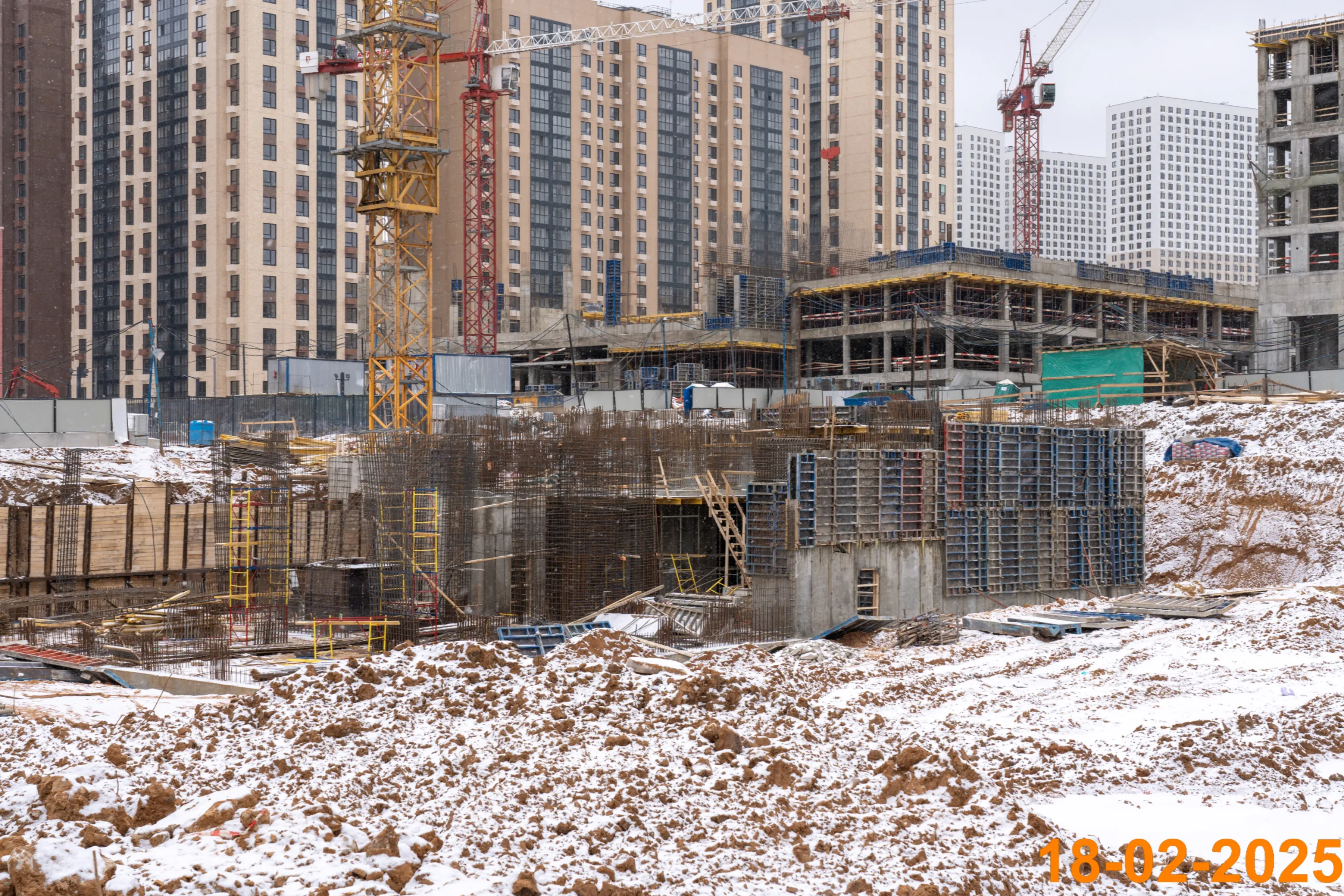 ЖК Матвеевский парк ход строительства