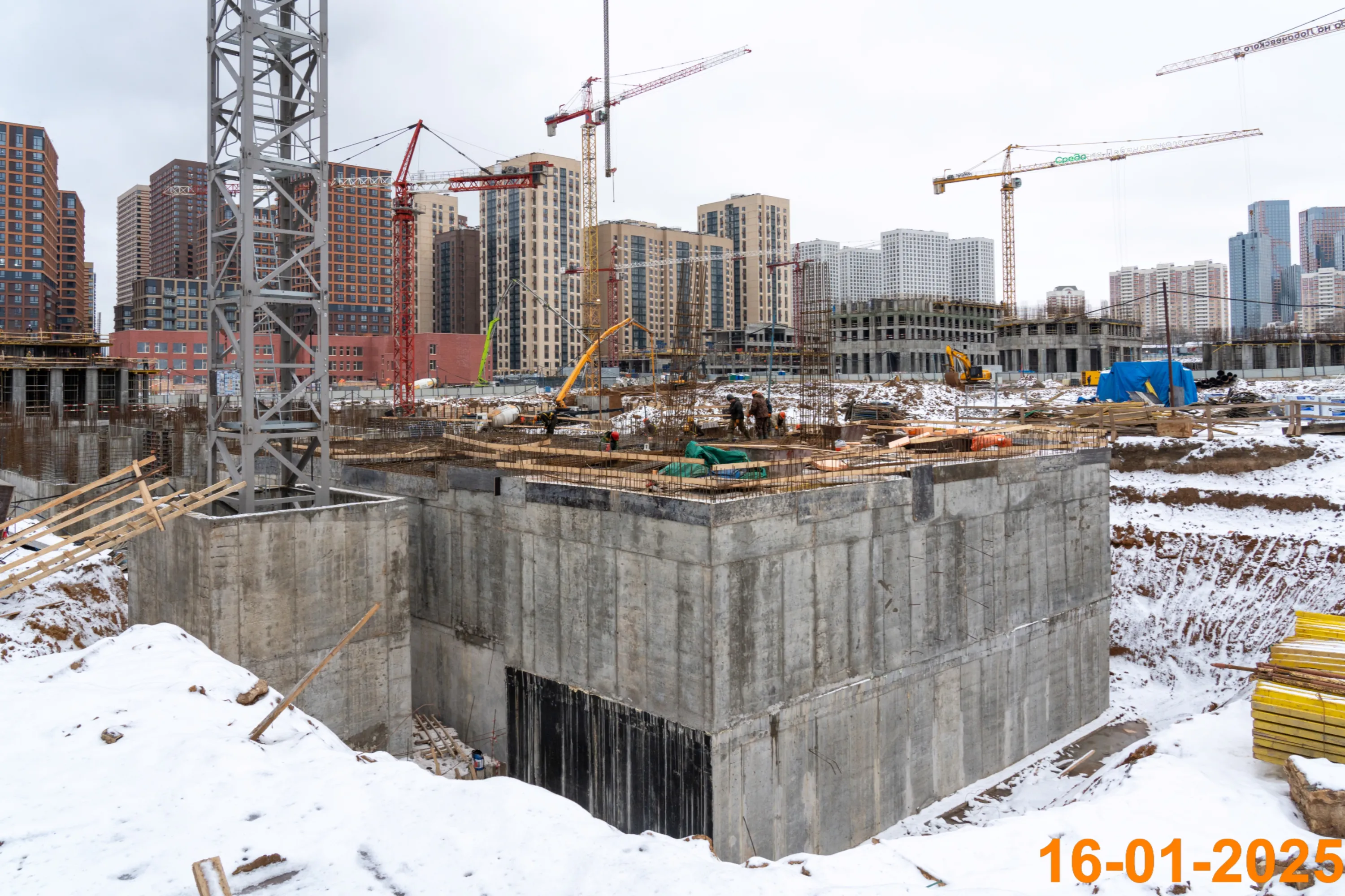 ЖК Матвеевский парк ход строительства