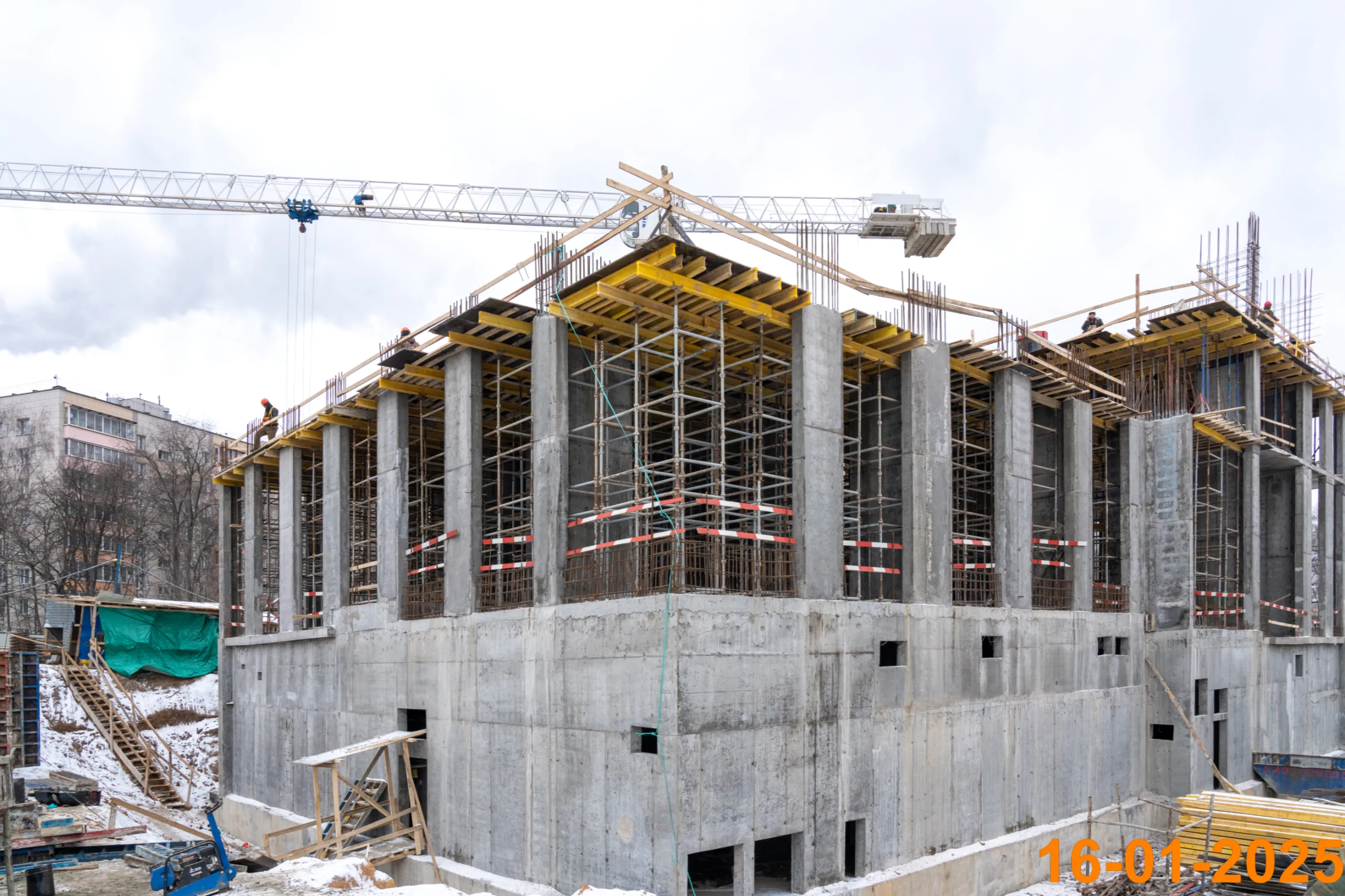 ЖК Матвеевский парк ход строительства