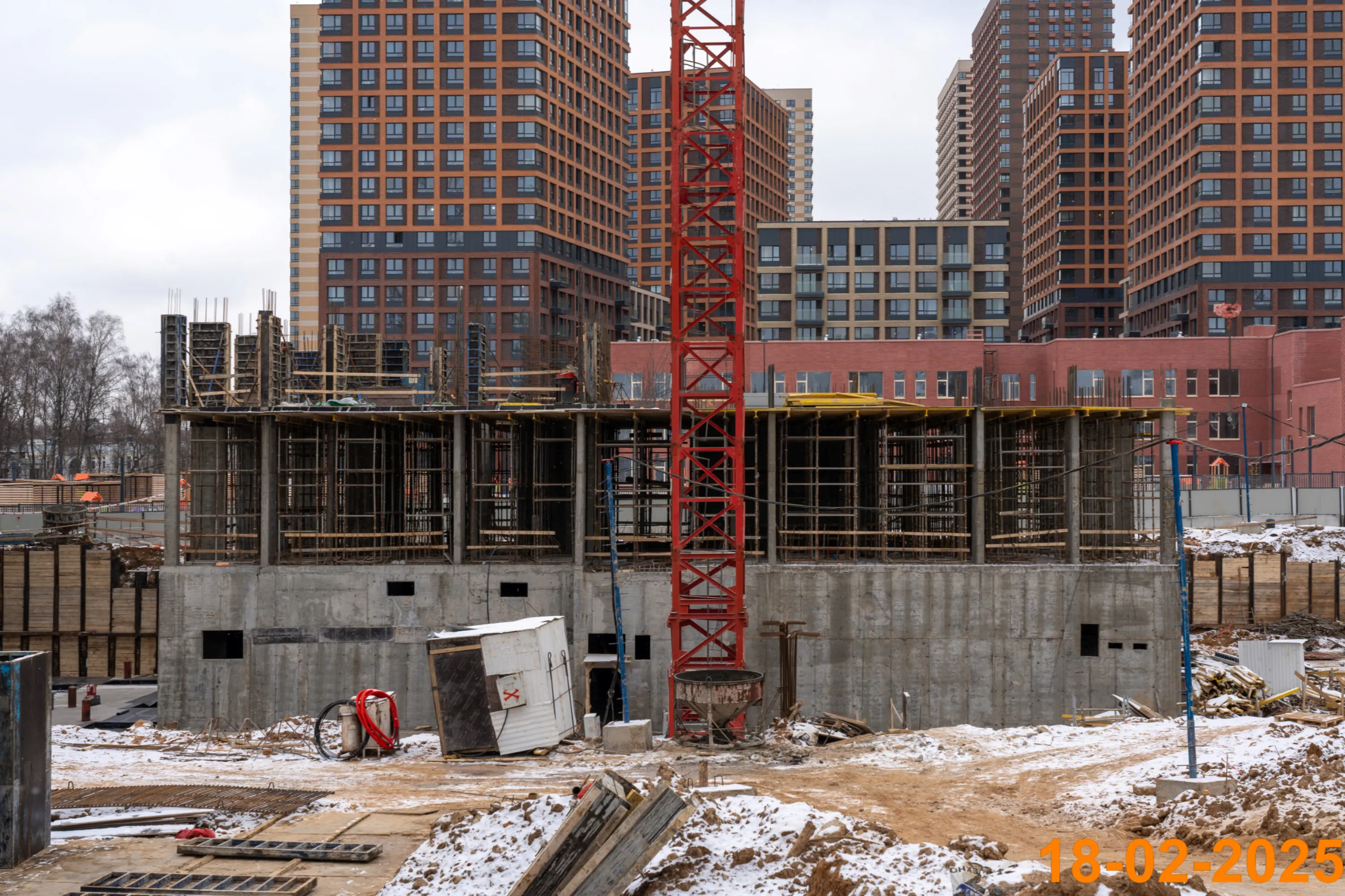 ЖК Матвеевский парк ход строительства