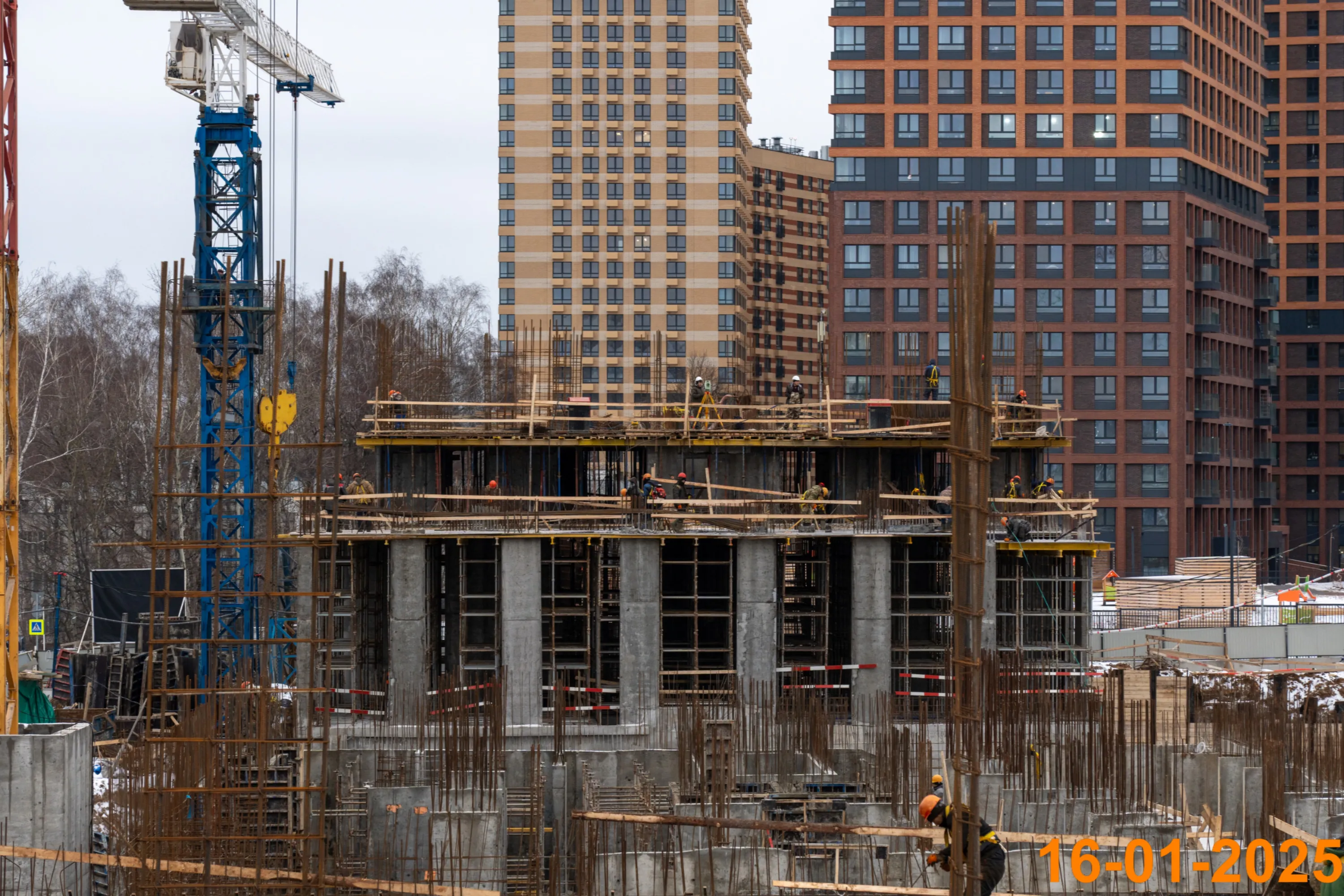 ЖК Матвеевский парк ход строительства