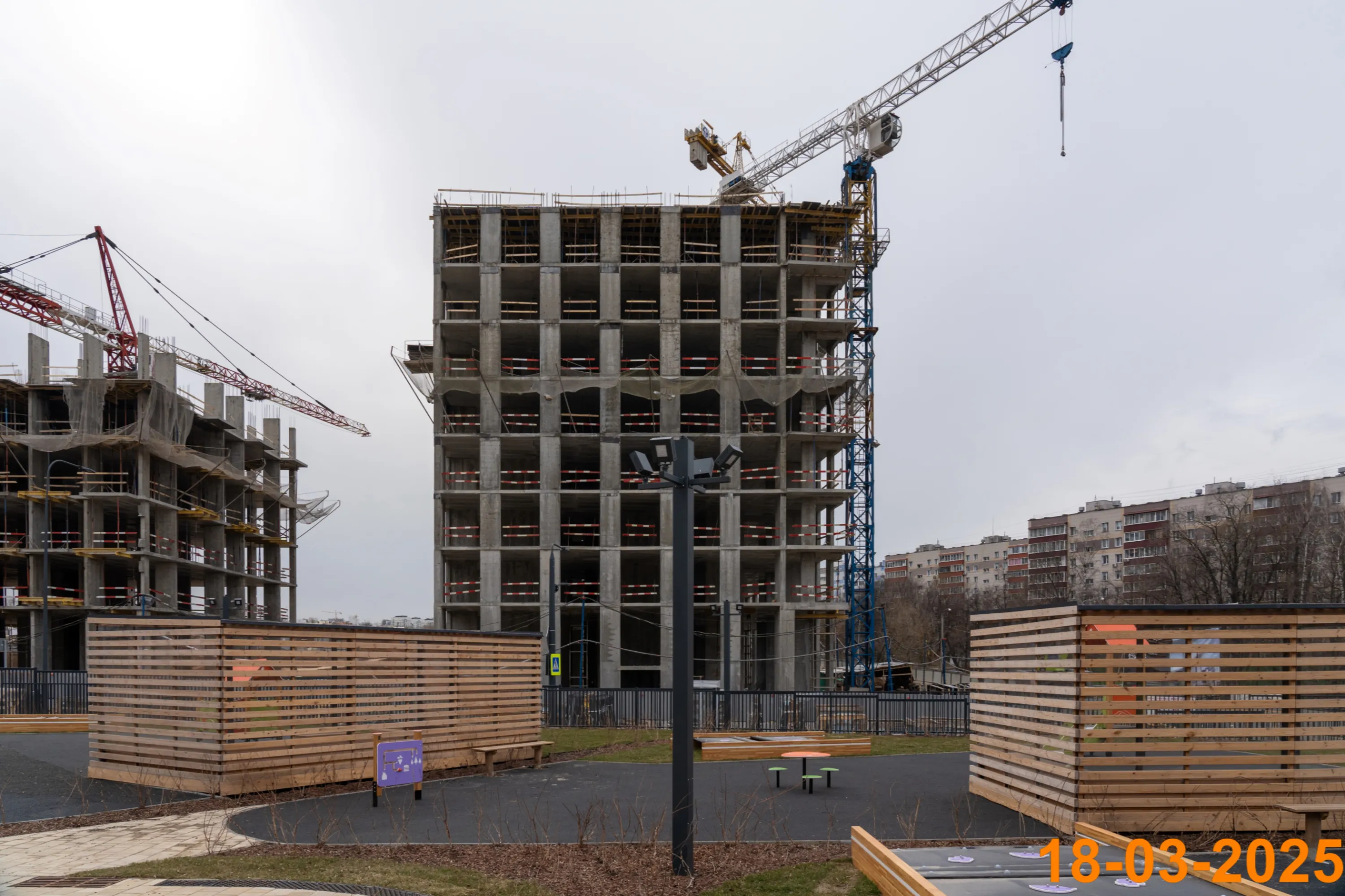ЖК Матвеевский парк ход строительства