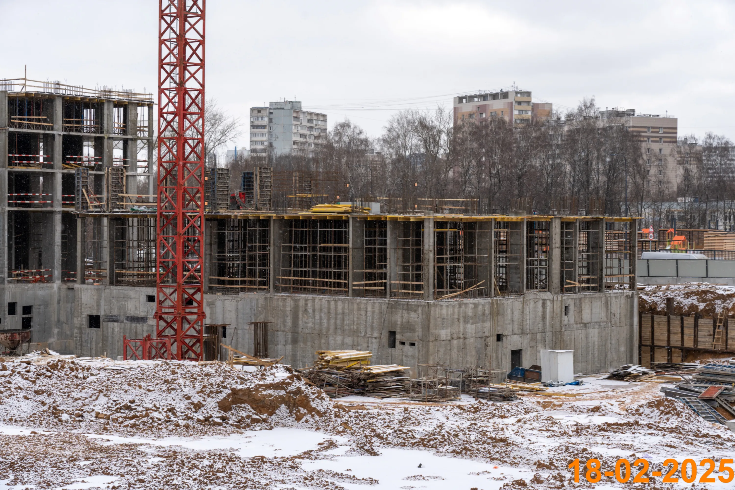 ЖК Матвеевский парк ход строительства