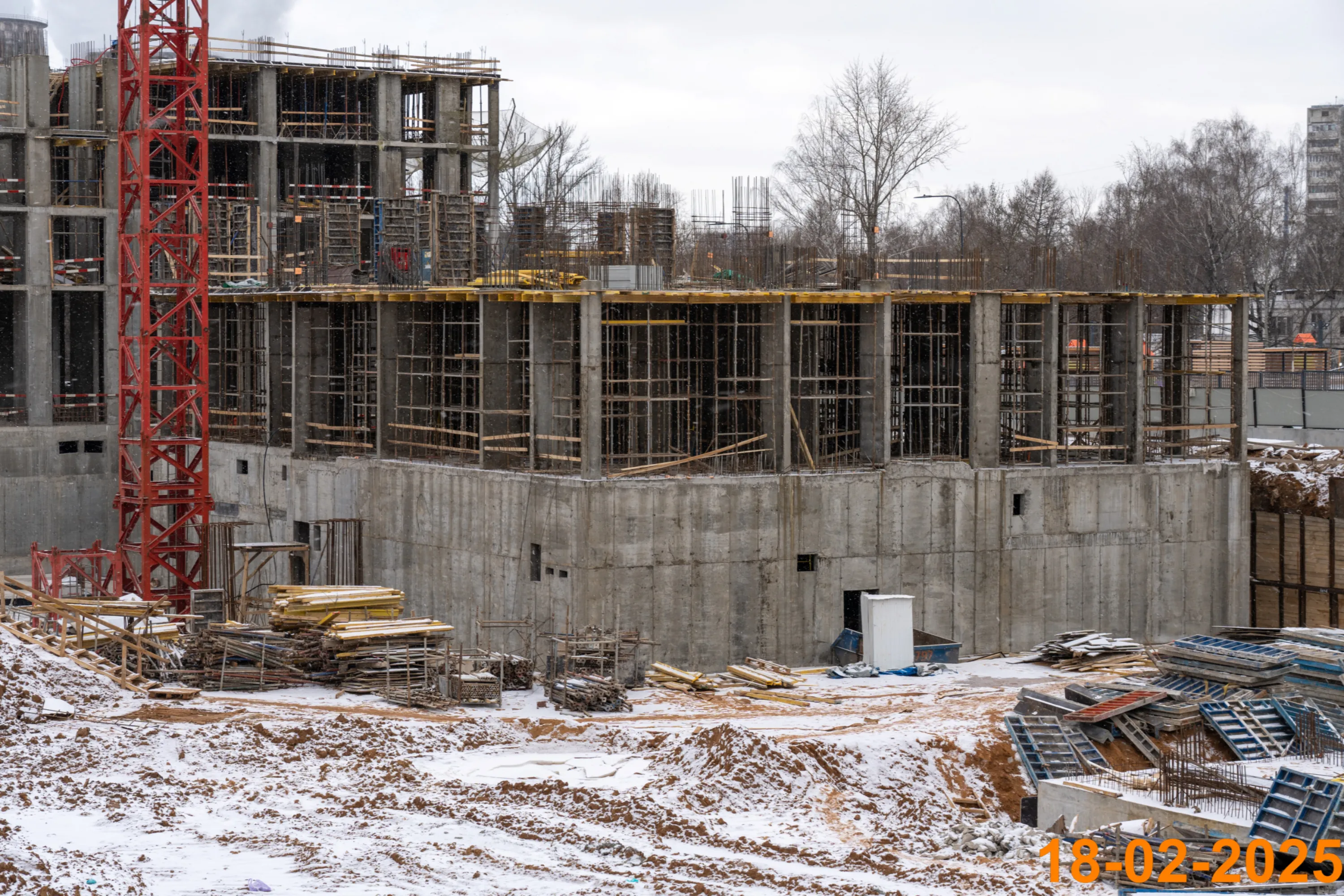 ЖК Матвеевский парк ход строительства