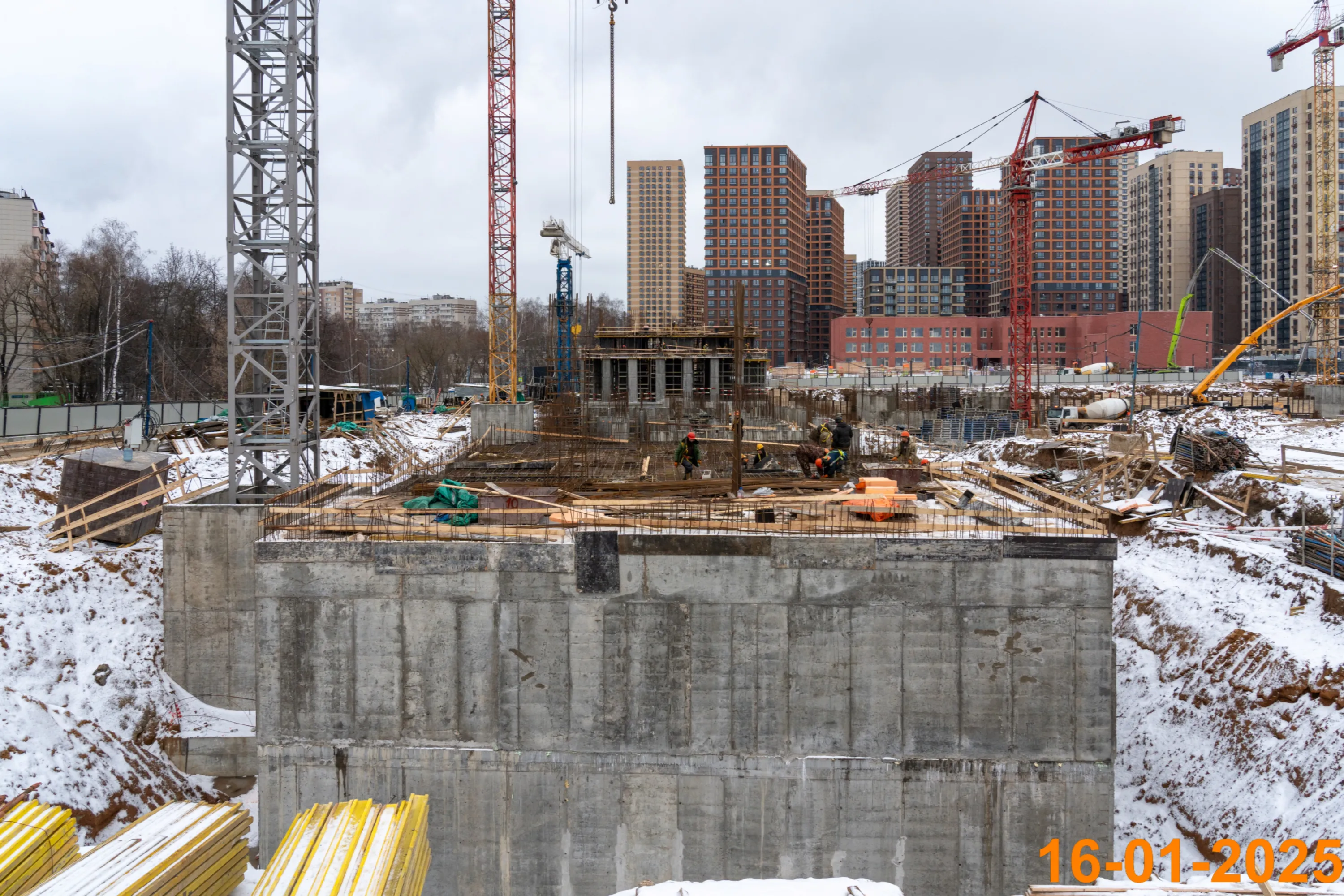 ЖК Матвеевский парк ход строительства