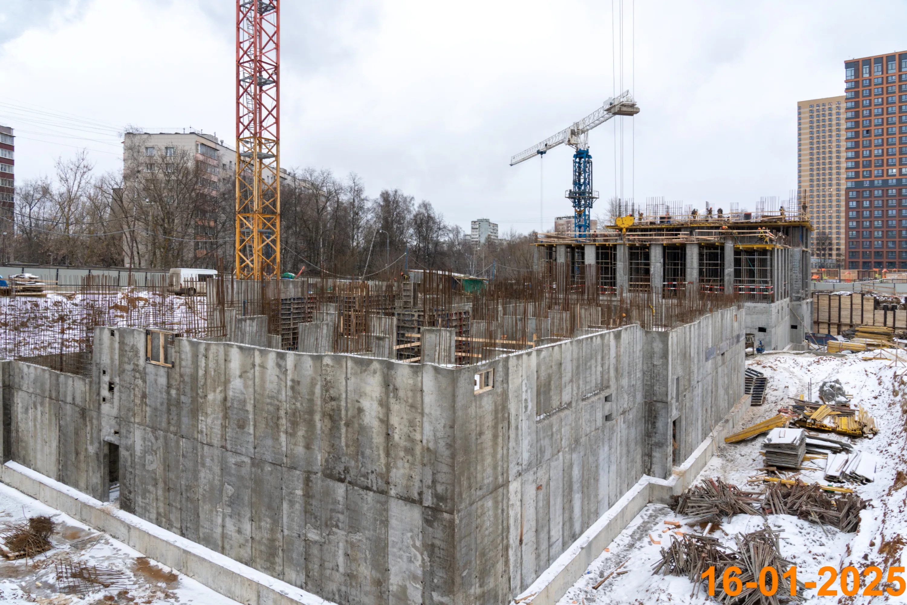 ЖК Матвеевский парк ход строительства