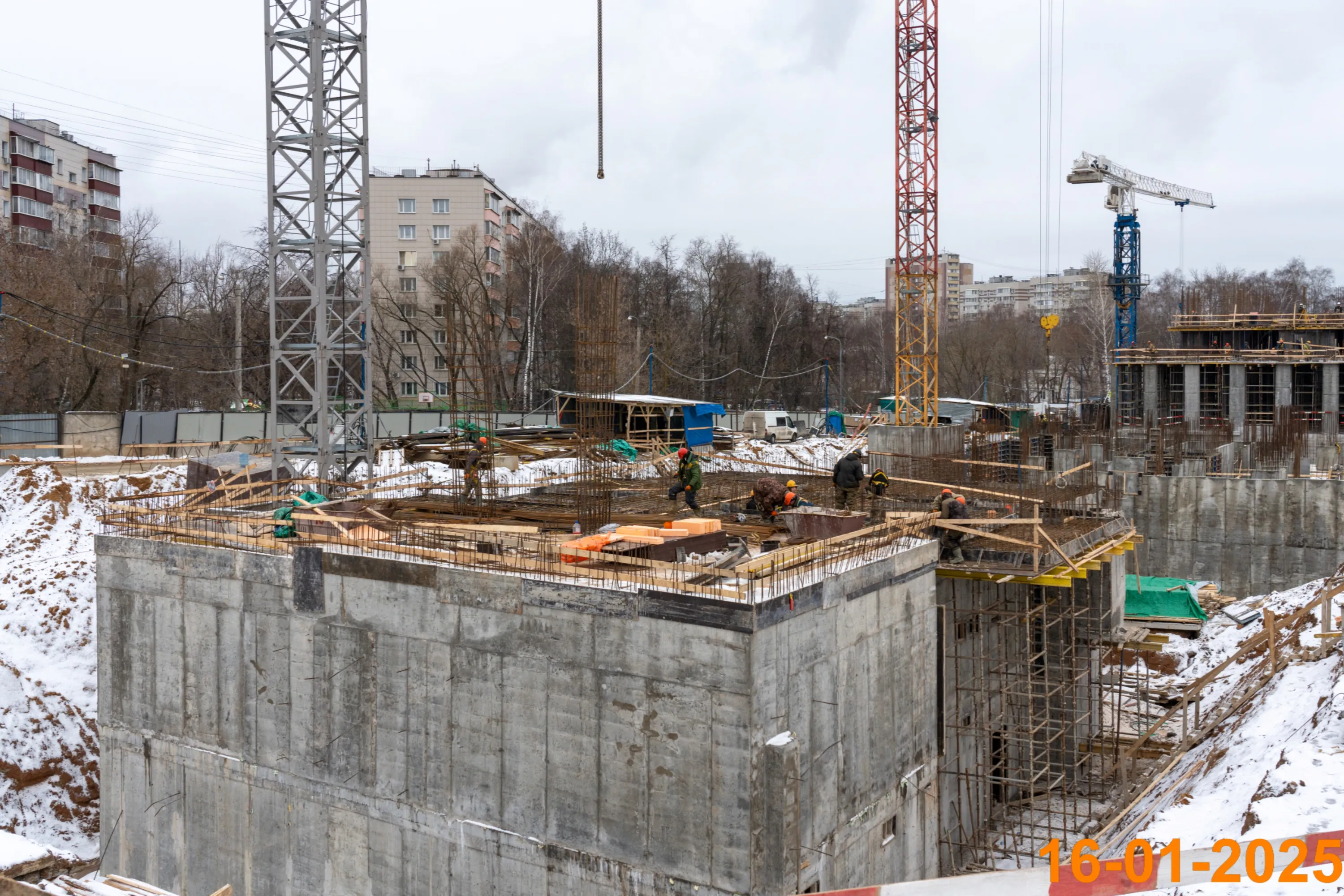 ЖК Матвеевский парк ход строительства