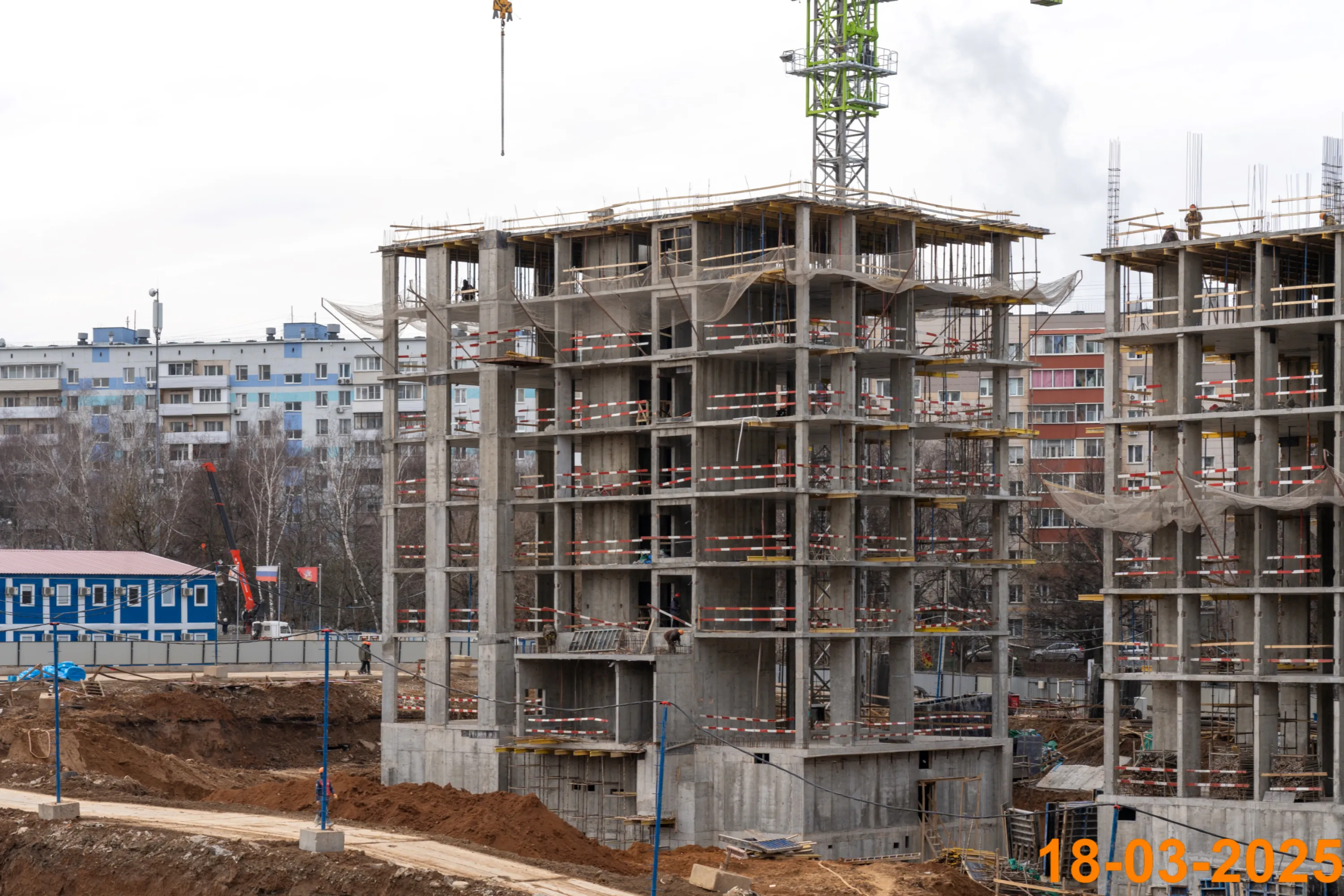 ЖК Матвеевский парк ход строительства