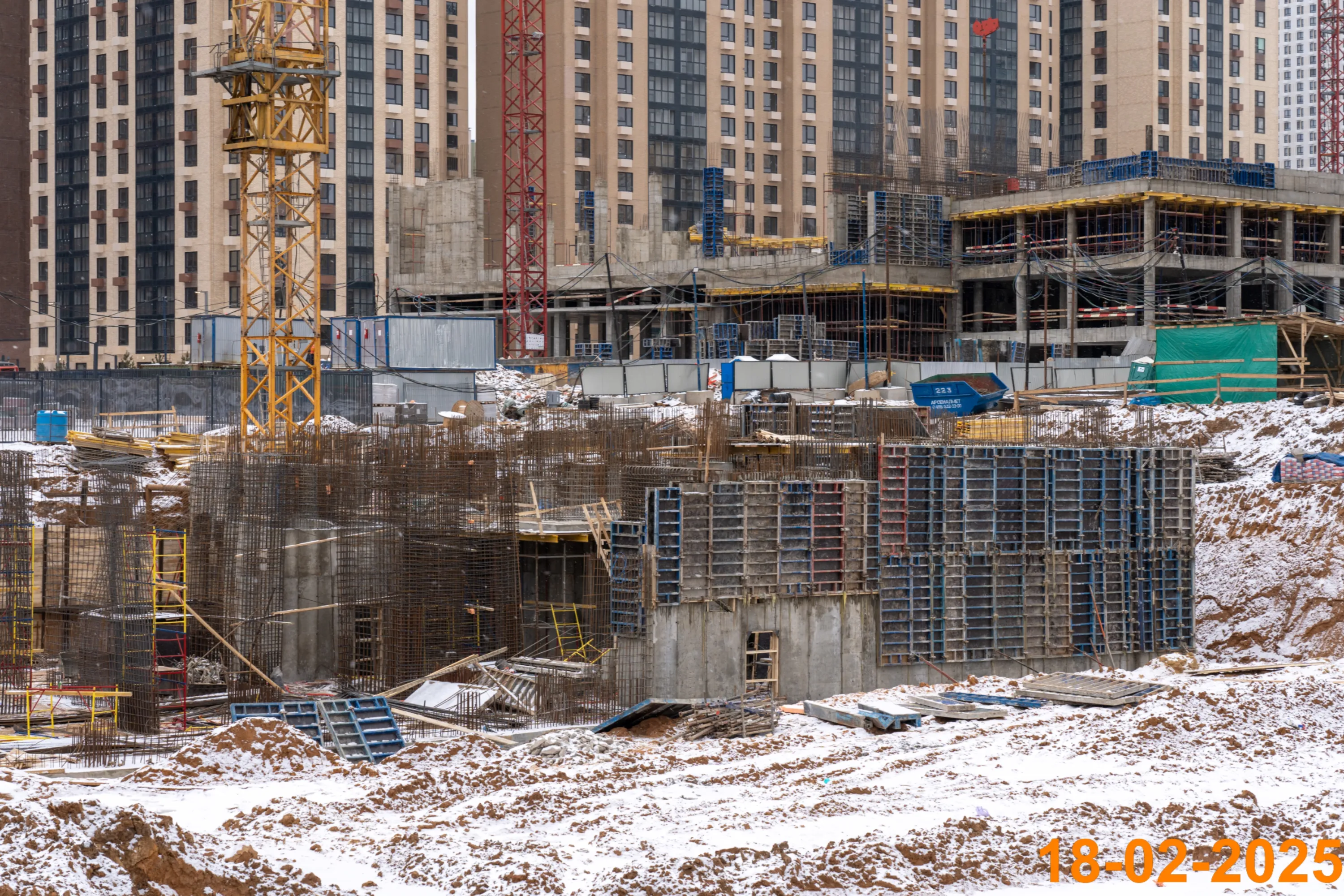 ЖК Матвеевский парк ход строительства