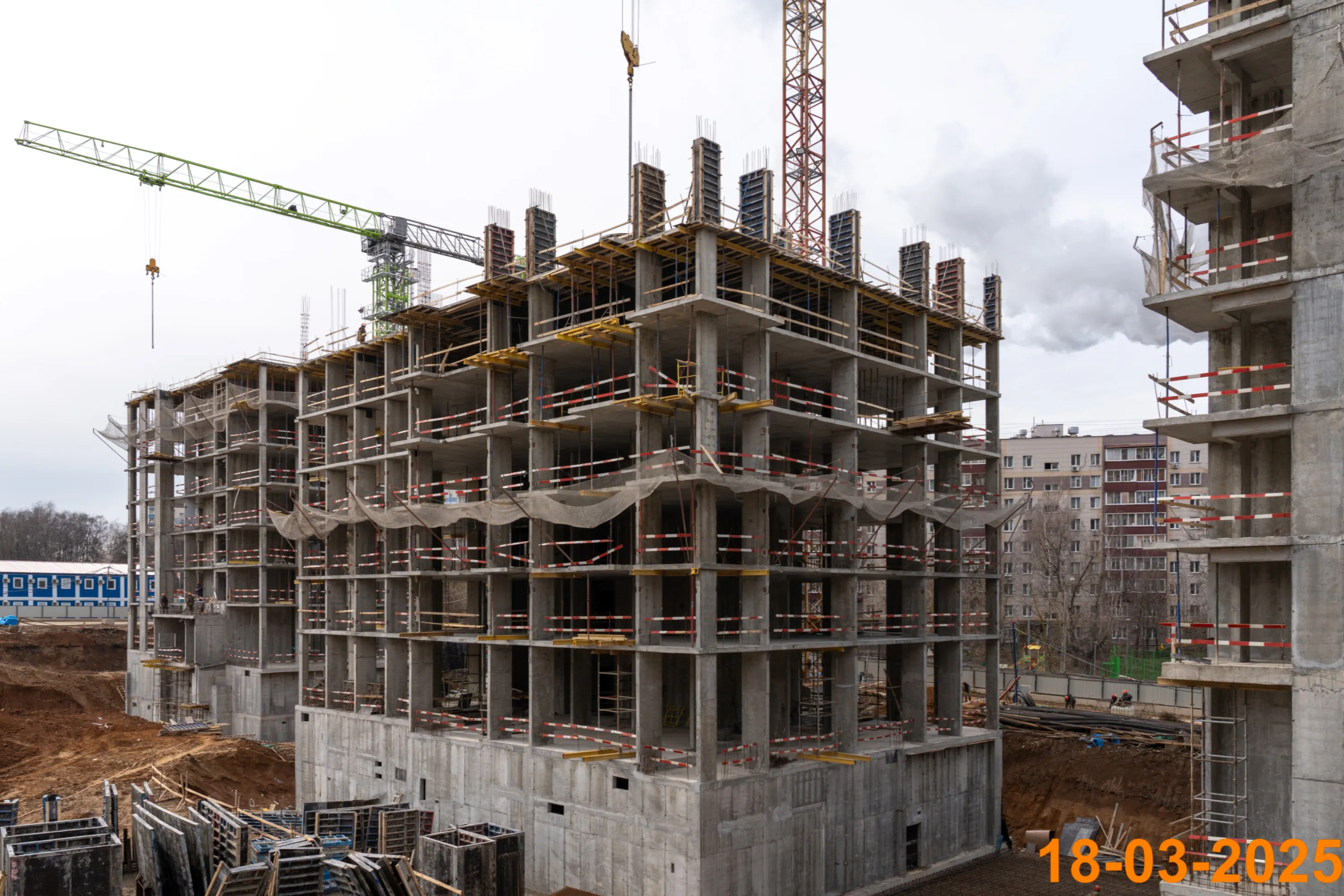 ЖК Матвеевский парк ход строительства