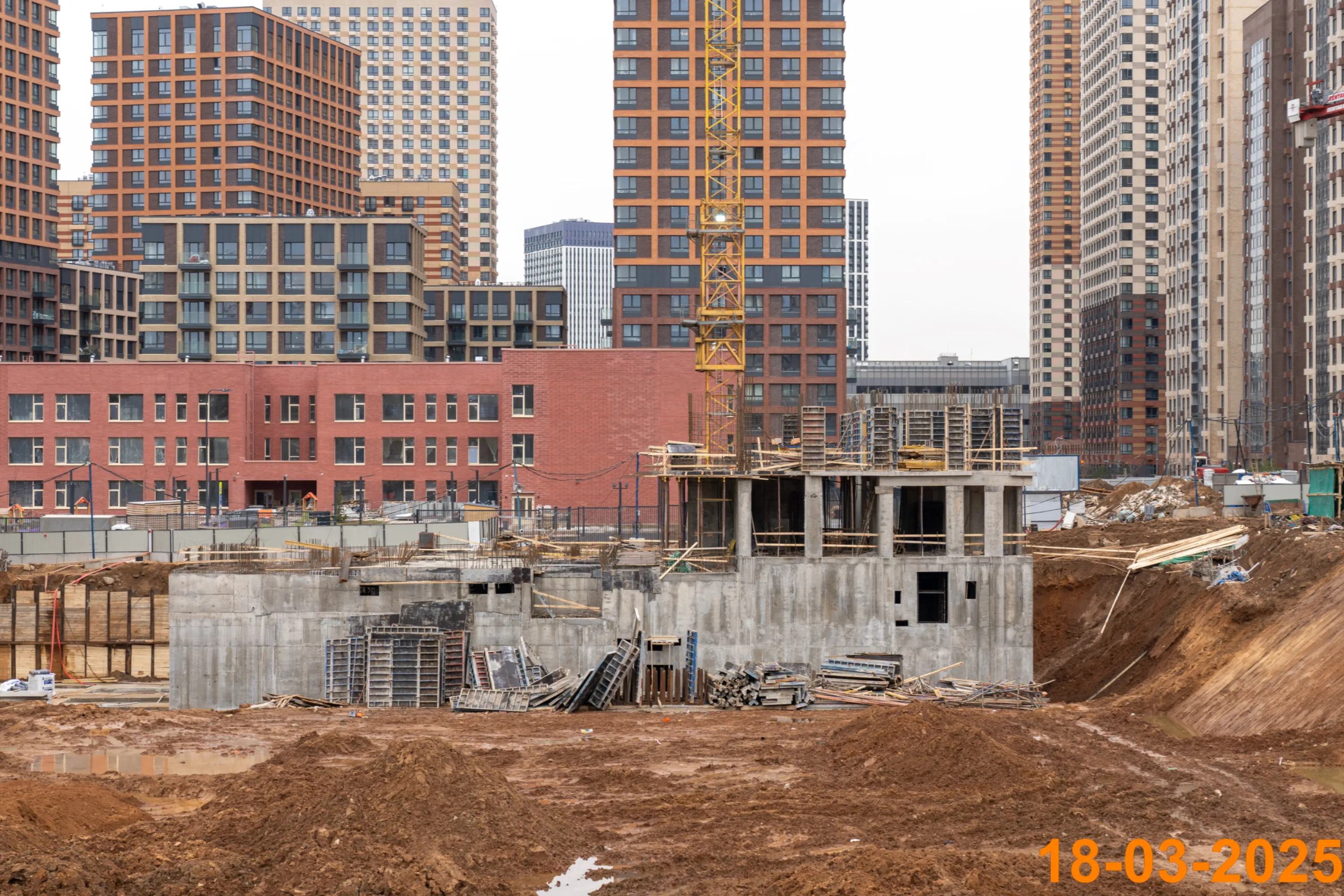 ЖК Матвеевский парк ход строительства