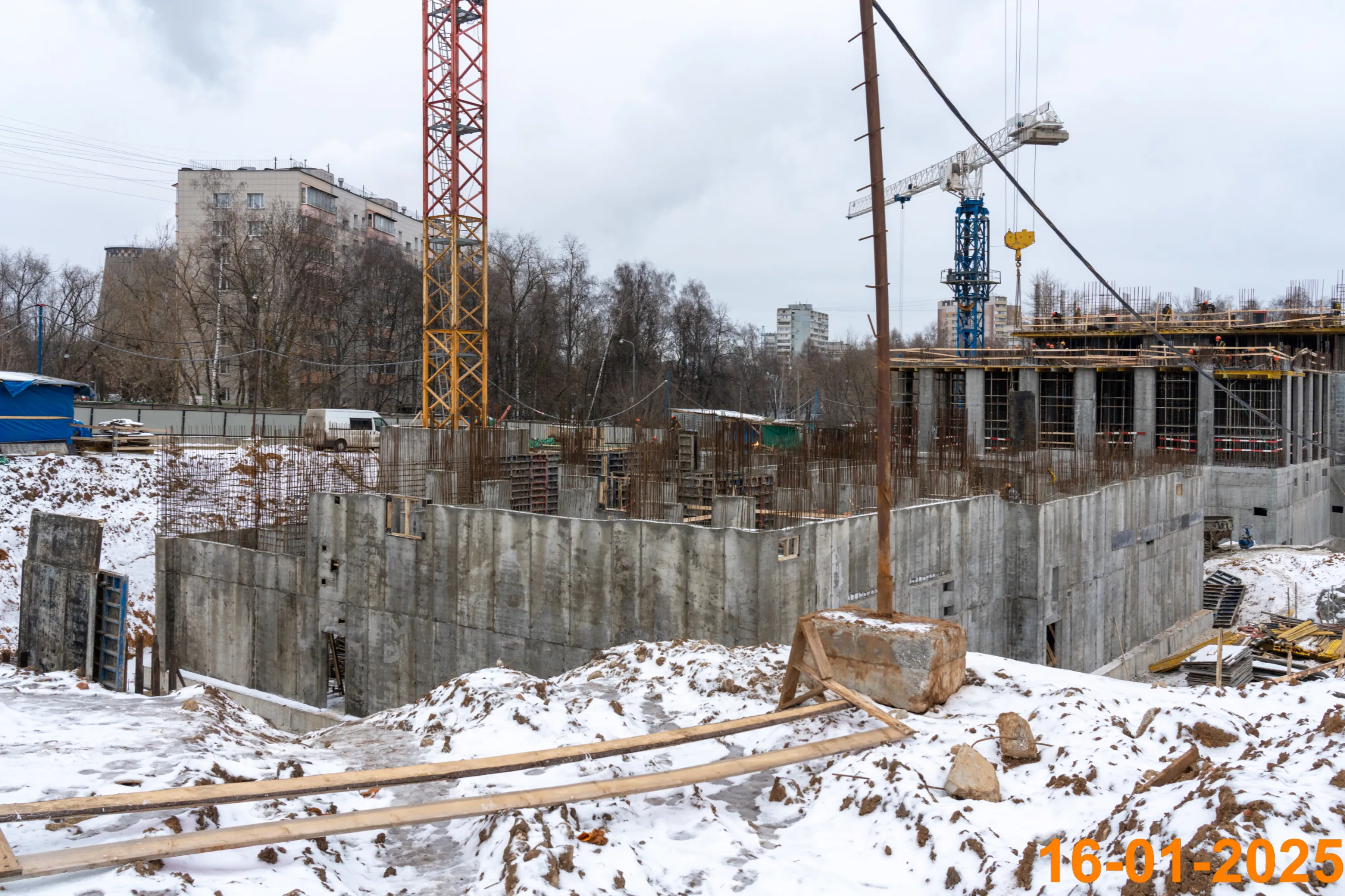 ЖК Матвеевский парк ход строительства