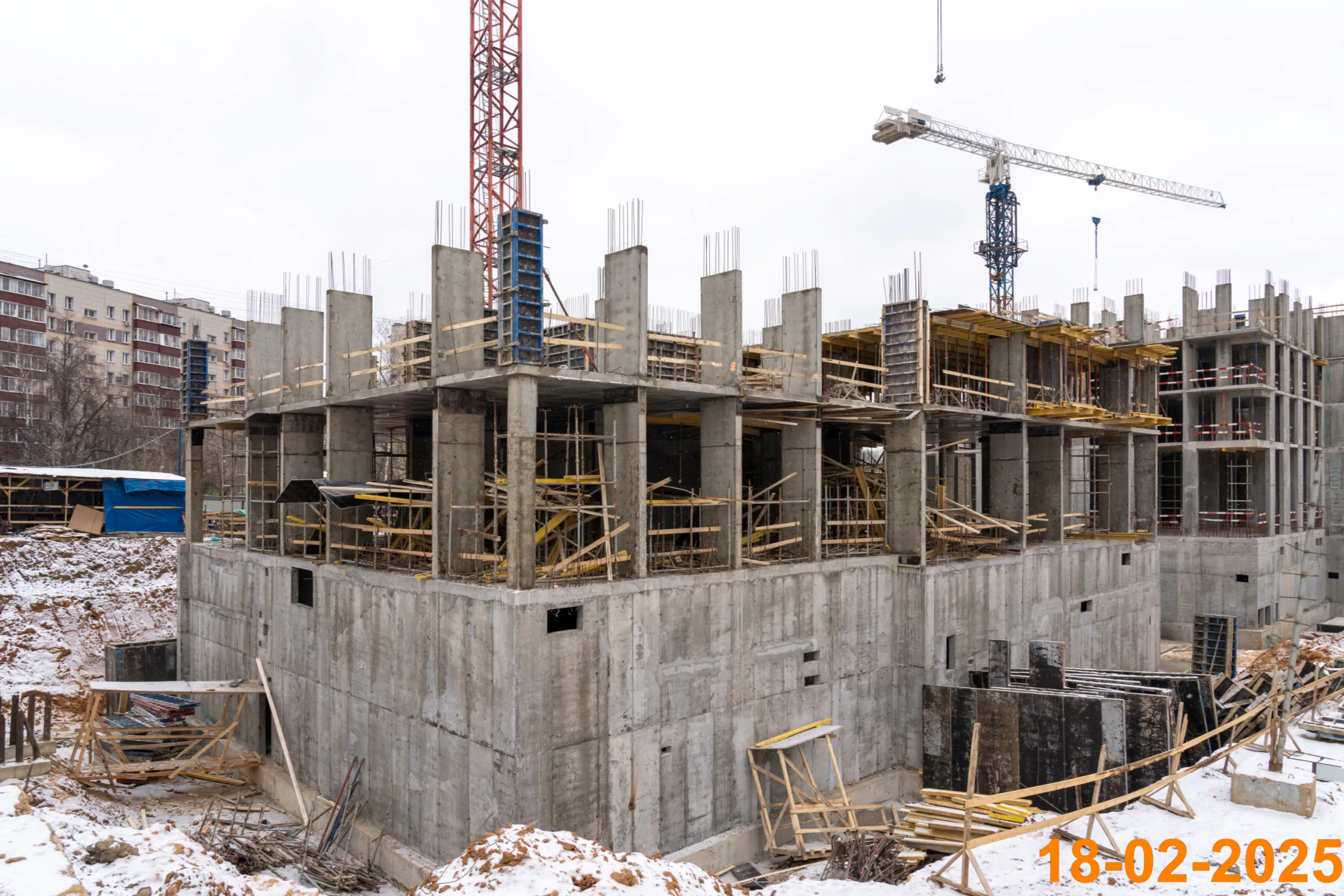 ЖК Матвеевский парк ход строительства