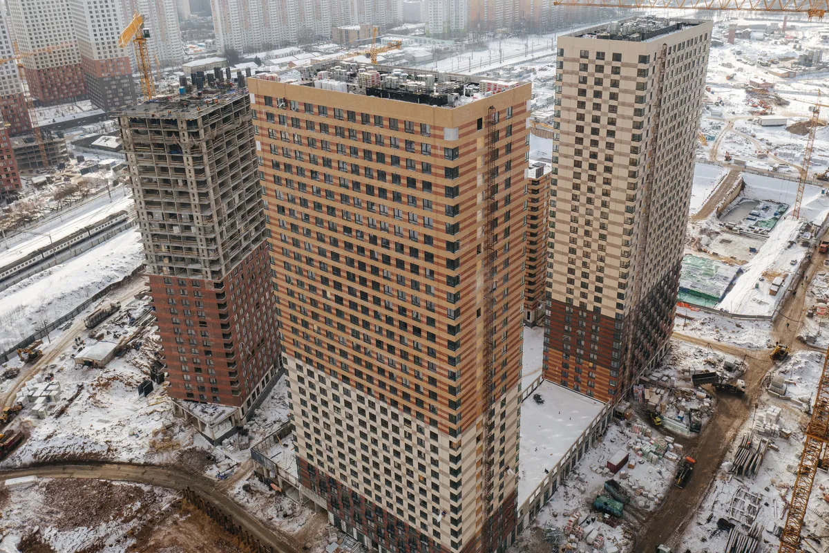 ЖК Матвеевский парк ход строительства