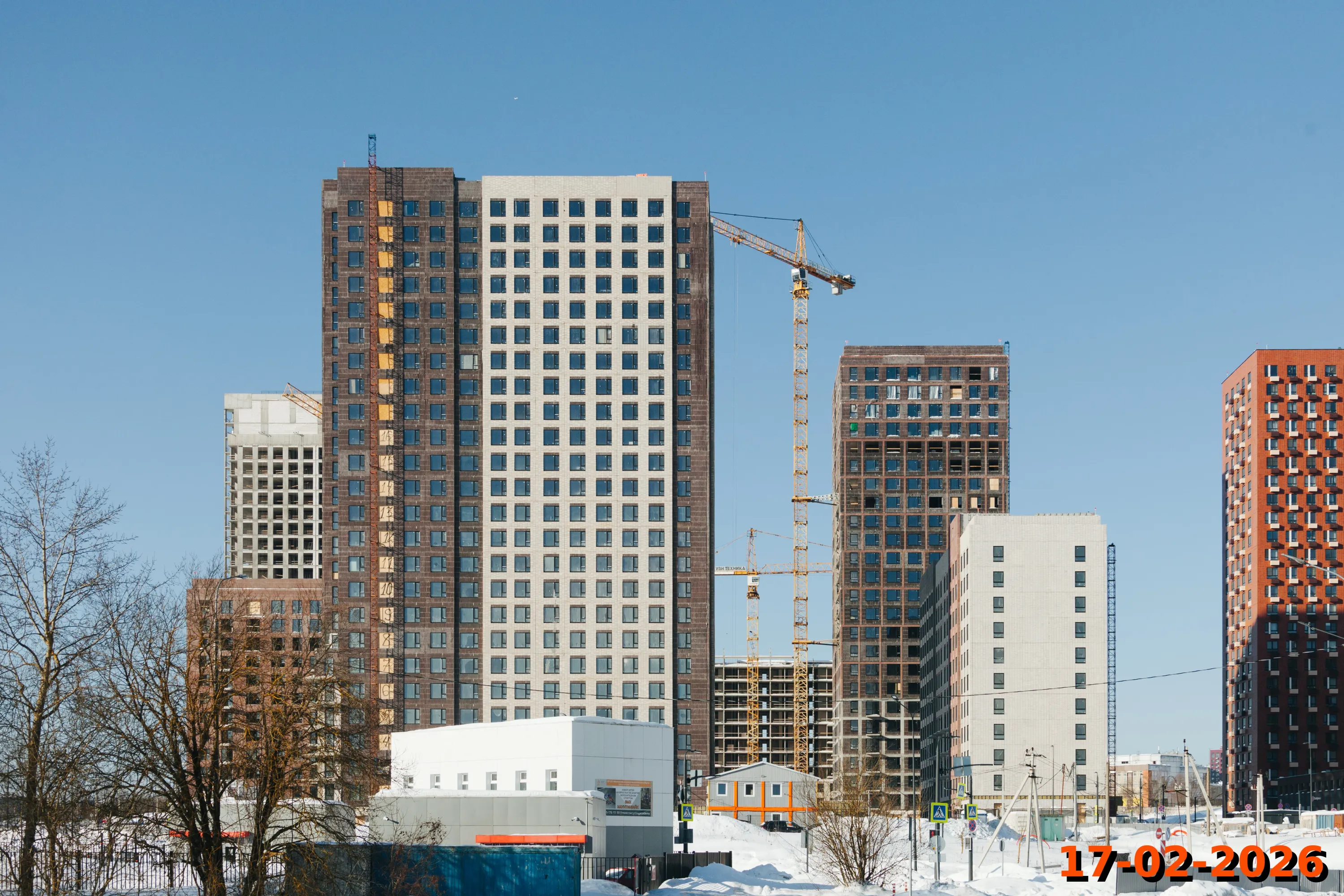 ЖК Зелёный парк ход строительства