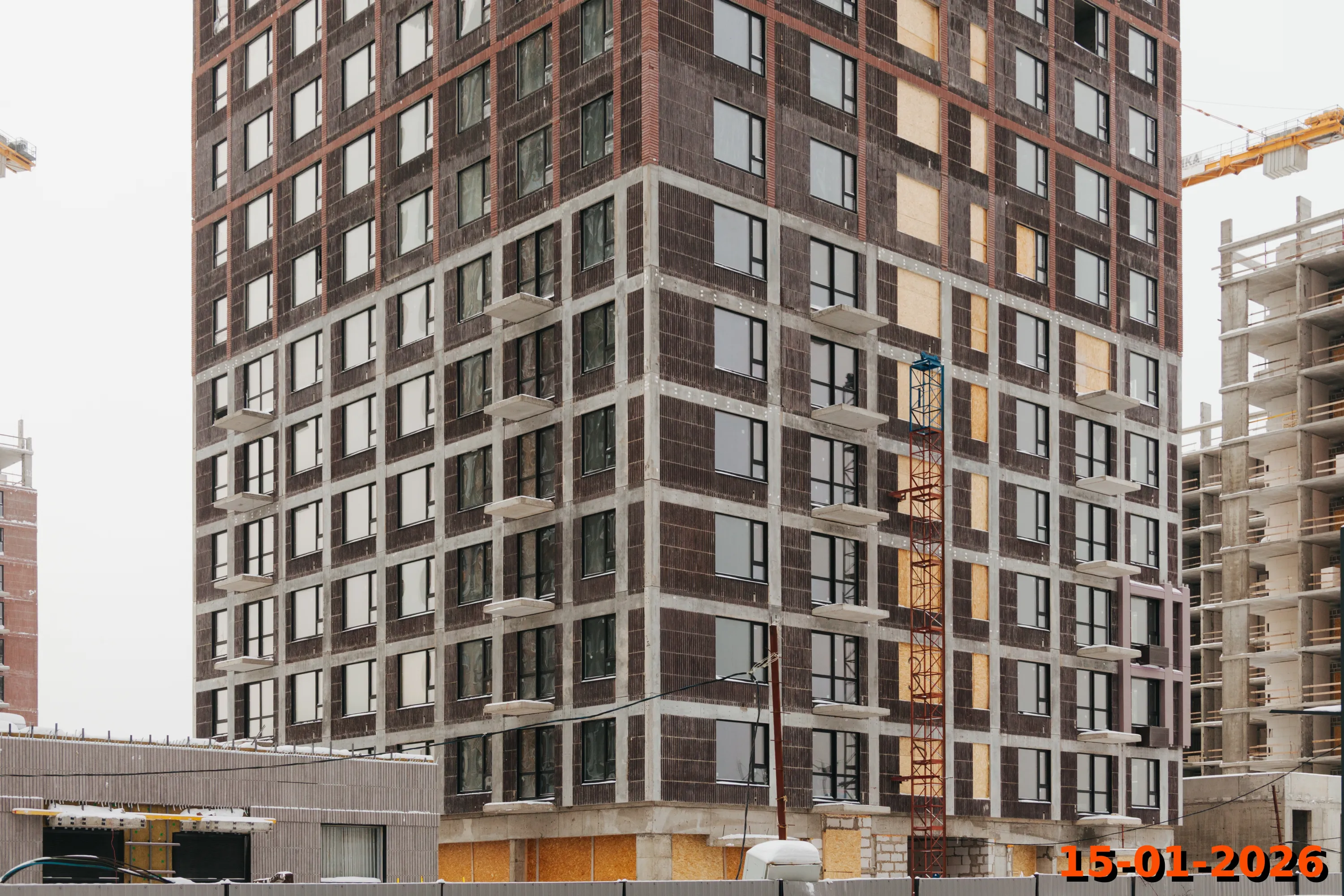 ЖК Зелёный парк ход строительства