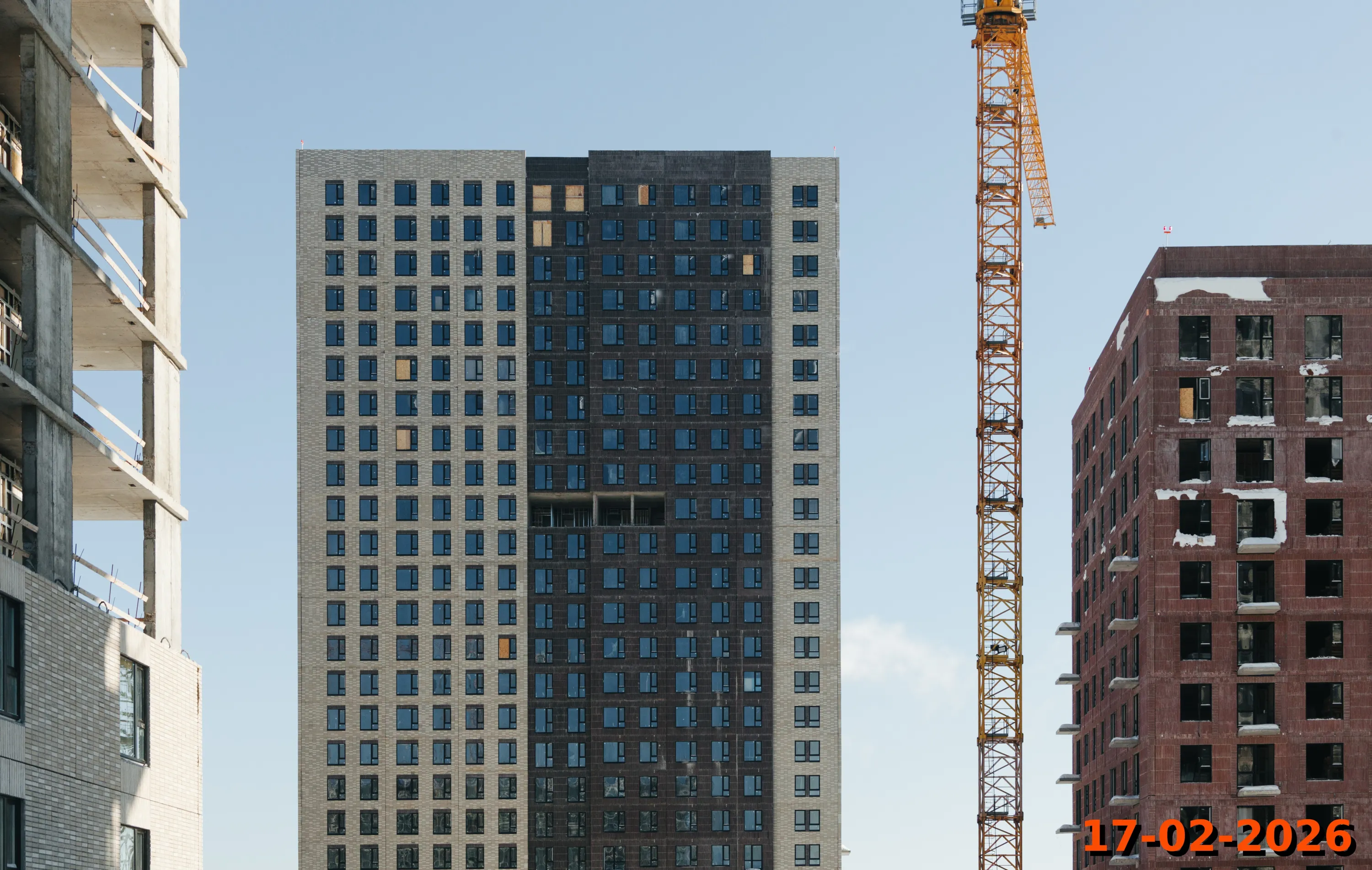 ЖК Зелёный парк ход строительства